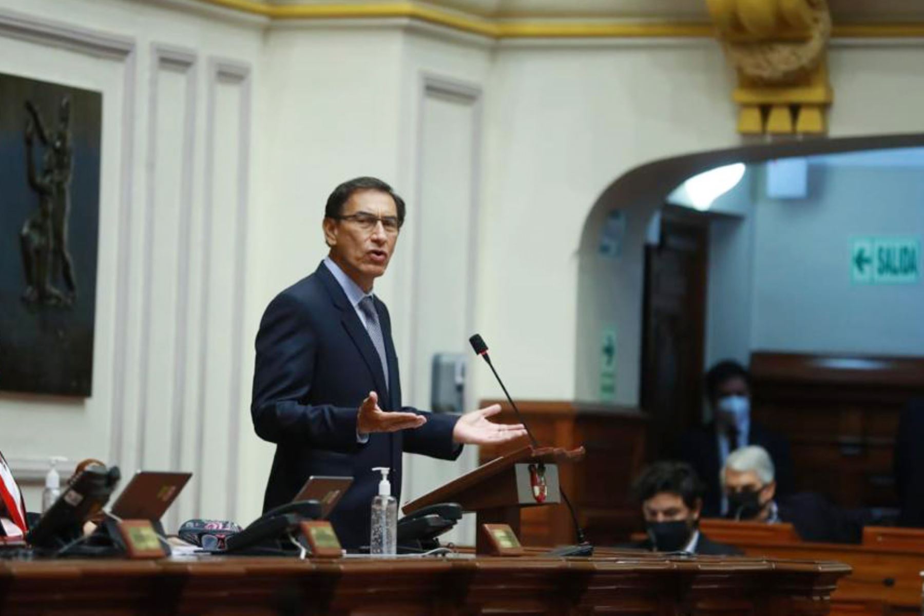 Peruvian President Martin Vizcarra. Photo: ANDINA/Presidency of the Republic