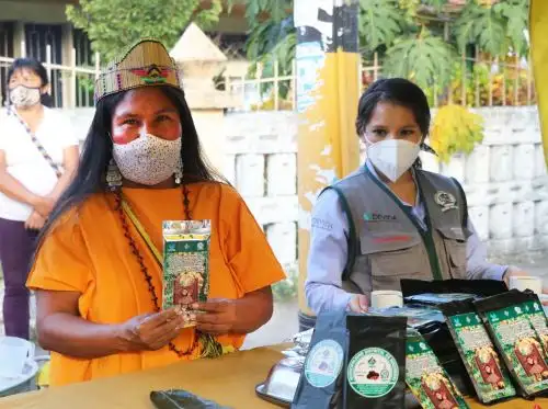 Pobladores de 42 comunidades de Satipo elaboran chocolates y otros derivados del cacao gracias a proyecto que ejecuta Devida. ANDINA/Difusión