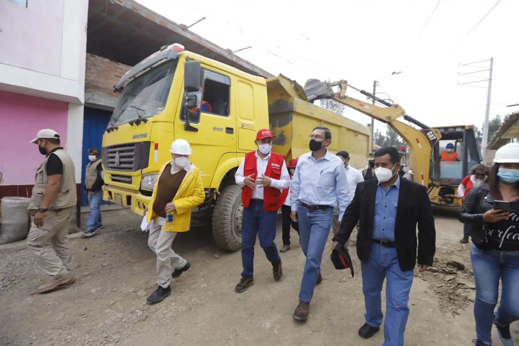 El presidente Vizcarra, realiza  agenda de trabajo en temas relacionados con obras de infraestructura vial y urbana en la región Junín.
Foto: ANDINA/Prensa Presidencia
