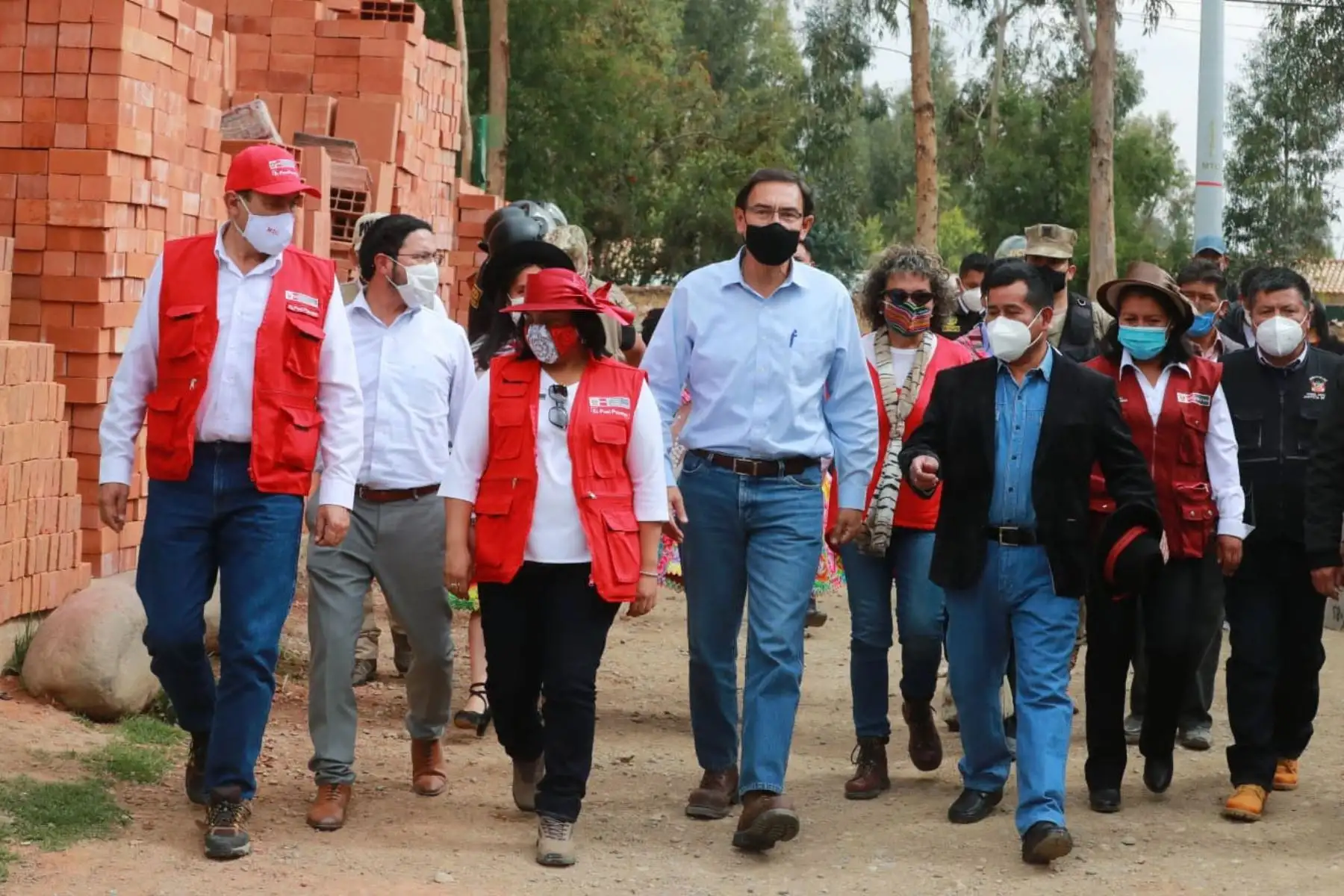 El presidente Vizcarra, realiza  agenda de trabajo en temas relacionados con obras de infraestructura vial y urbana en la región Junín.
Foto: ANDINA/Prensa Presidencia