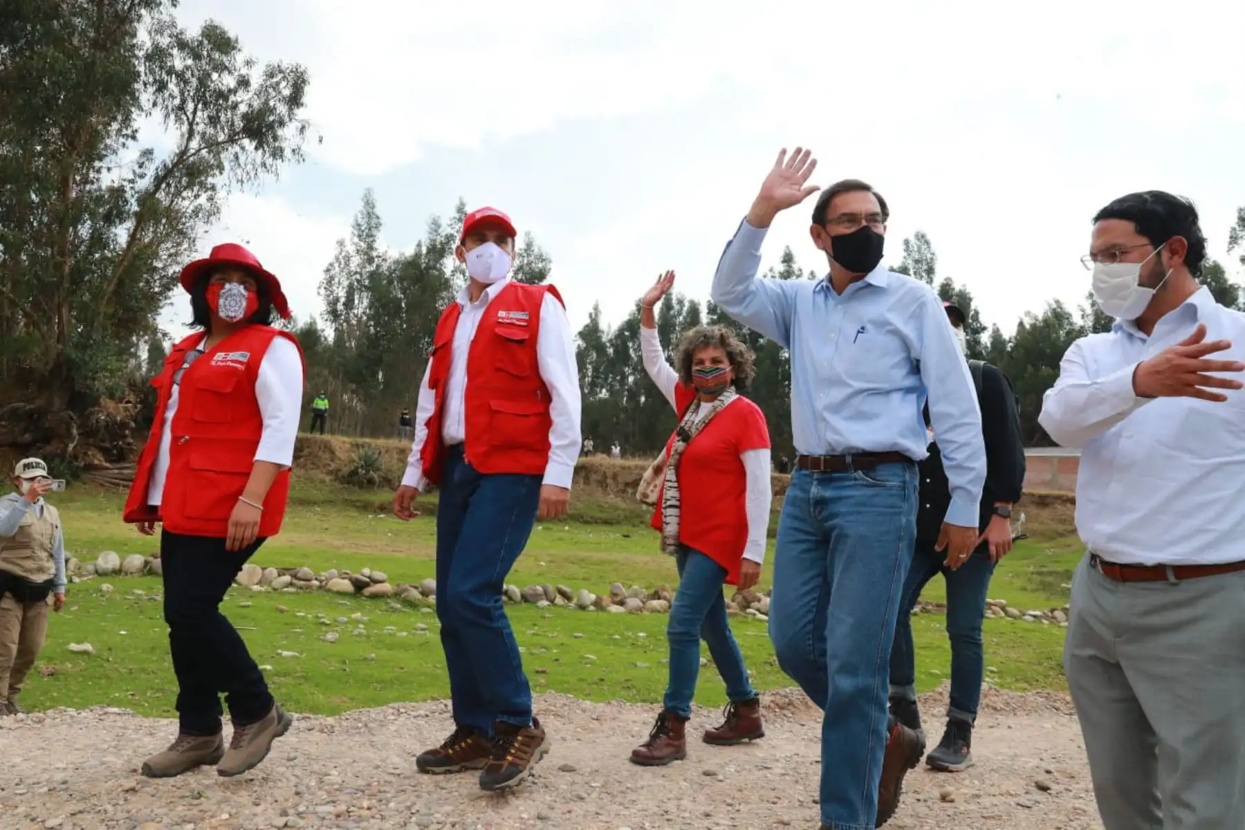 El presidente Vizcarra, realiza  agenda de trabajo en temas relacionados con obras de infraestructura vial y urbana en la región Junín.
Foto: ANDINA/Prensa Presidencia