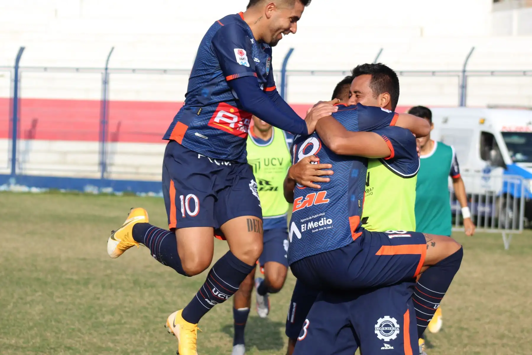 Alianza Lima se enfrentó a César Vallejo en el estadio Iván Elías de Villa El Salvador por la fecha 5 de la Fase 2. Al final el cuadro trujillllano goleó 4-1 al conjunto de La Victoria. Foto: Liga 1