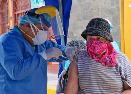 Jornada Nacional de Vacunación inmunizó a 60,000 personas en la Región Lima. ANDINA/Difusión