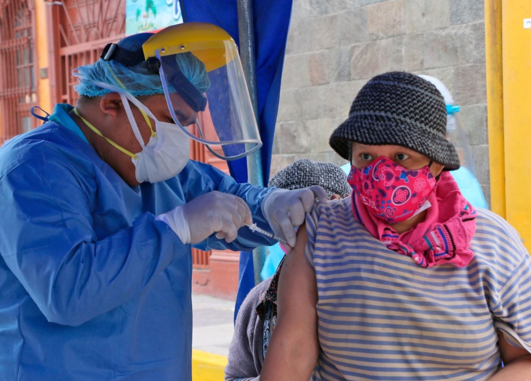 Jornada Nacional de Vacunación inmunizó a 60,000 personas en la Región Lima. ANDINA/Difusión