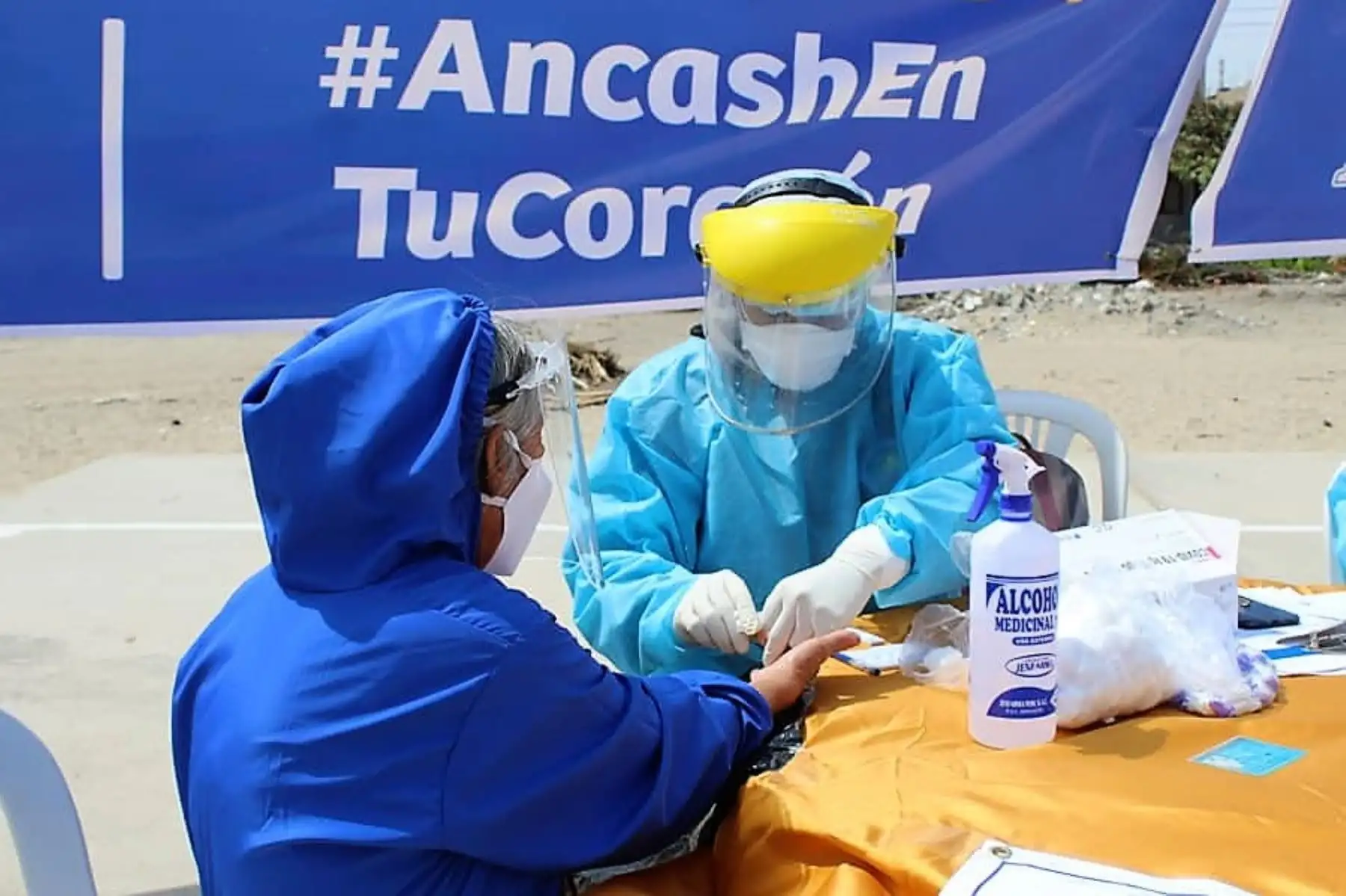 Autoridades sanitarias de la región Áncash reportaron un repunte en el número semanal de fallecidos por covid-19 e invocaron a la población a mantener las medidas de bioseguridad. ANDINA/Difusión