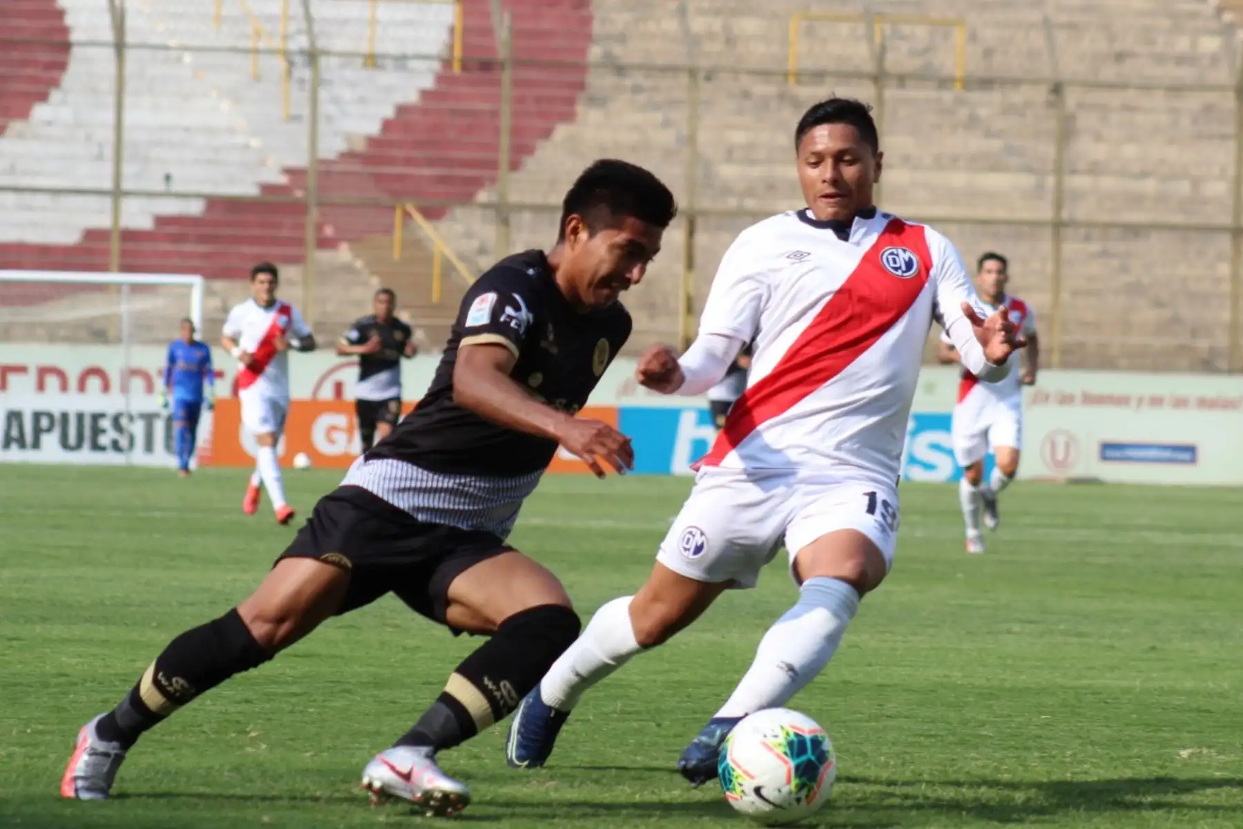 Cusco F.C y Deportivo Municipal empataron 1-1 en el Estadio Monumental por la fecha 5 de la fase 2. Foto: Liga 1