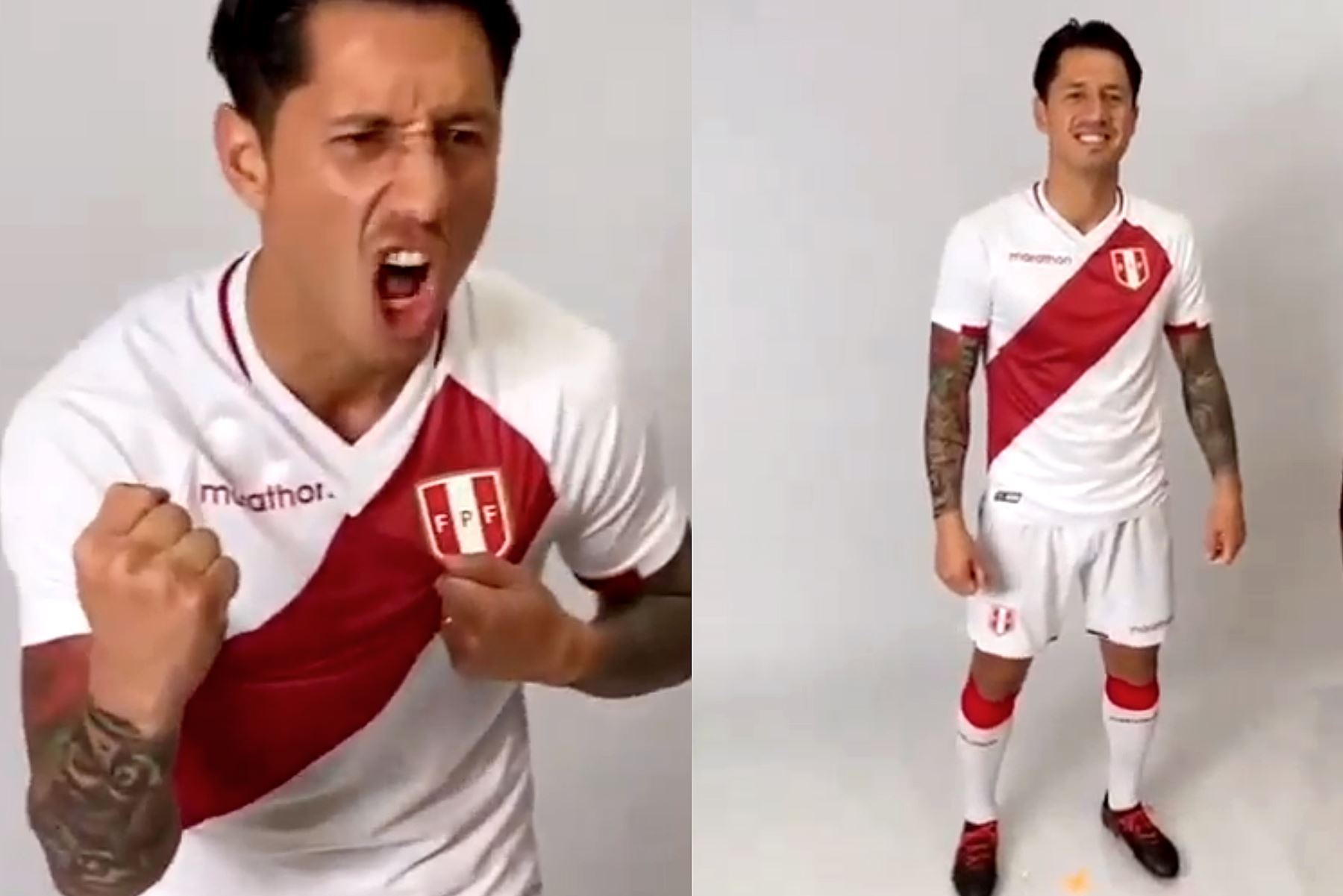 Lapadula fue uno de los jugadores cuyas imágenes fueron repartidas por Instagram por la Federación Peruana de Fútbol. Foto: captura de pantalla