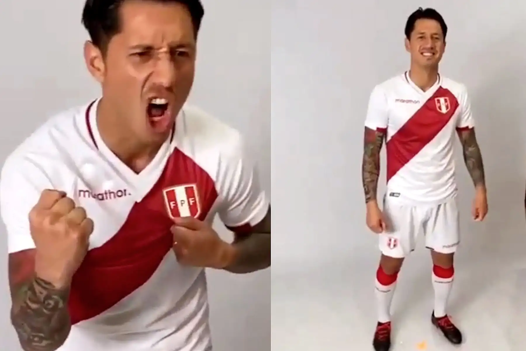 Lapadula fue uno de los jugadores cuyas imágenes fueron repartidas por Instagram por la Federación Peruana de Fútbol. Foto: Captura de pantalla
