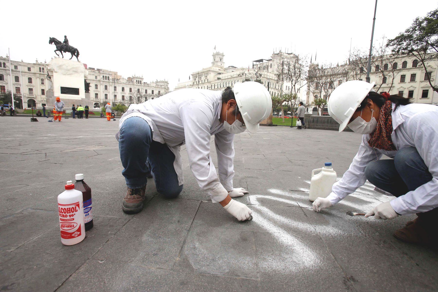 Municipalidad Metropolitana de Lima se pronuncia sobre daños en Centro Histórico. Foto: ANDINA/difusión.