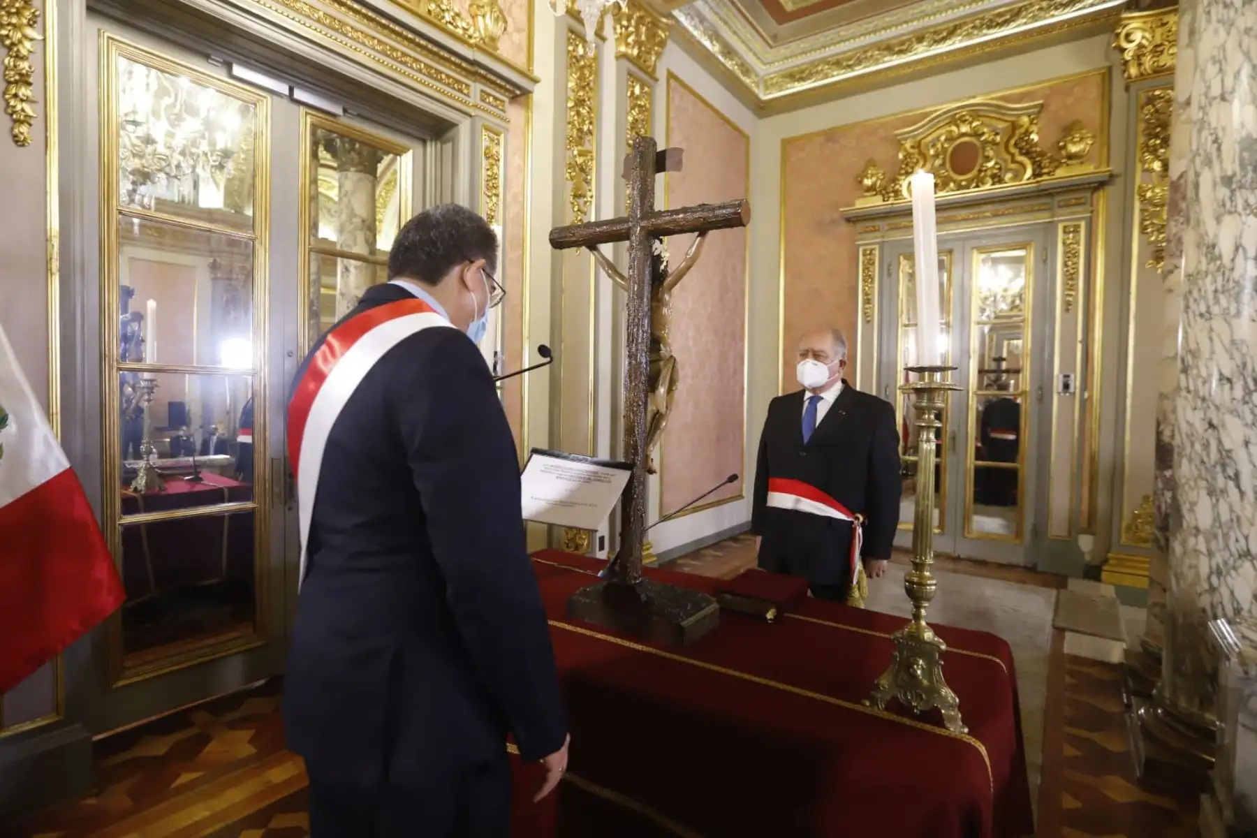 Ántero Flores Aráoz, juramenta como presidente del Consejo de Ministros. Foto: ANDINA/ Prensa Presidencia