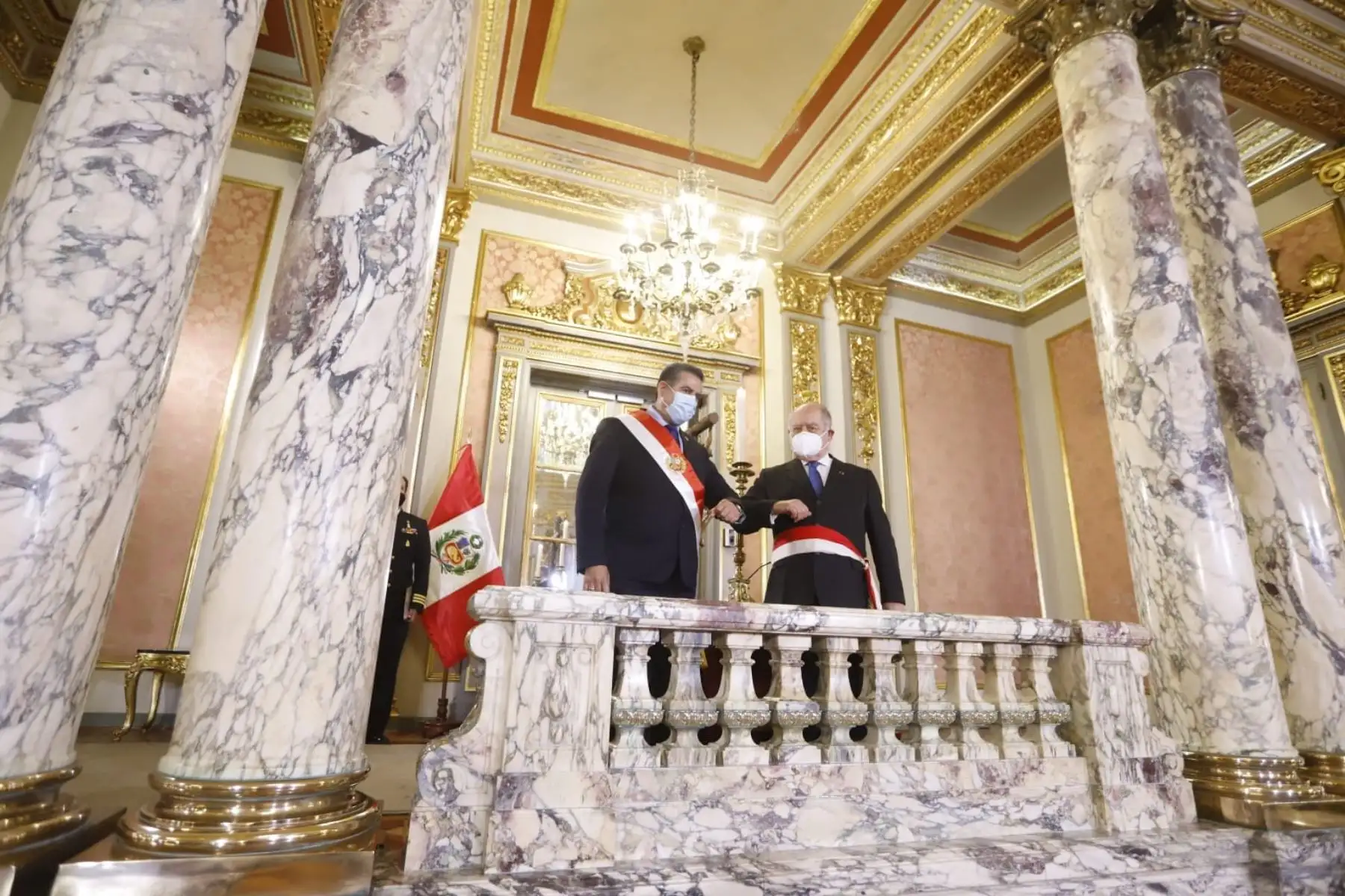 Ántero Flores Aráoz, juramenta como presidente del Consejo de Ministros. Foto: ANDINA/ Prensa Presidencia