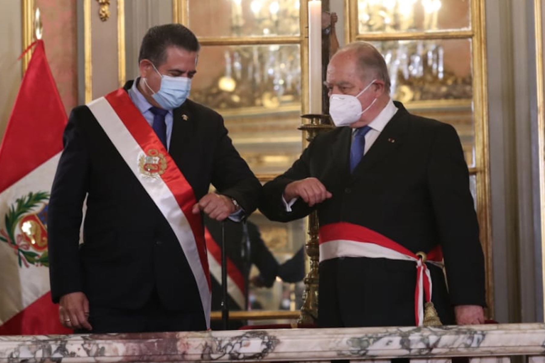 Ántero Flores Aráoz, juramenta como presidente del Consejo de Ministros.

Foto:ANDINA / Presidencia