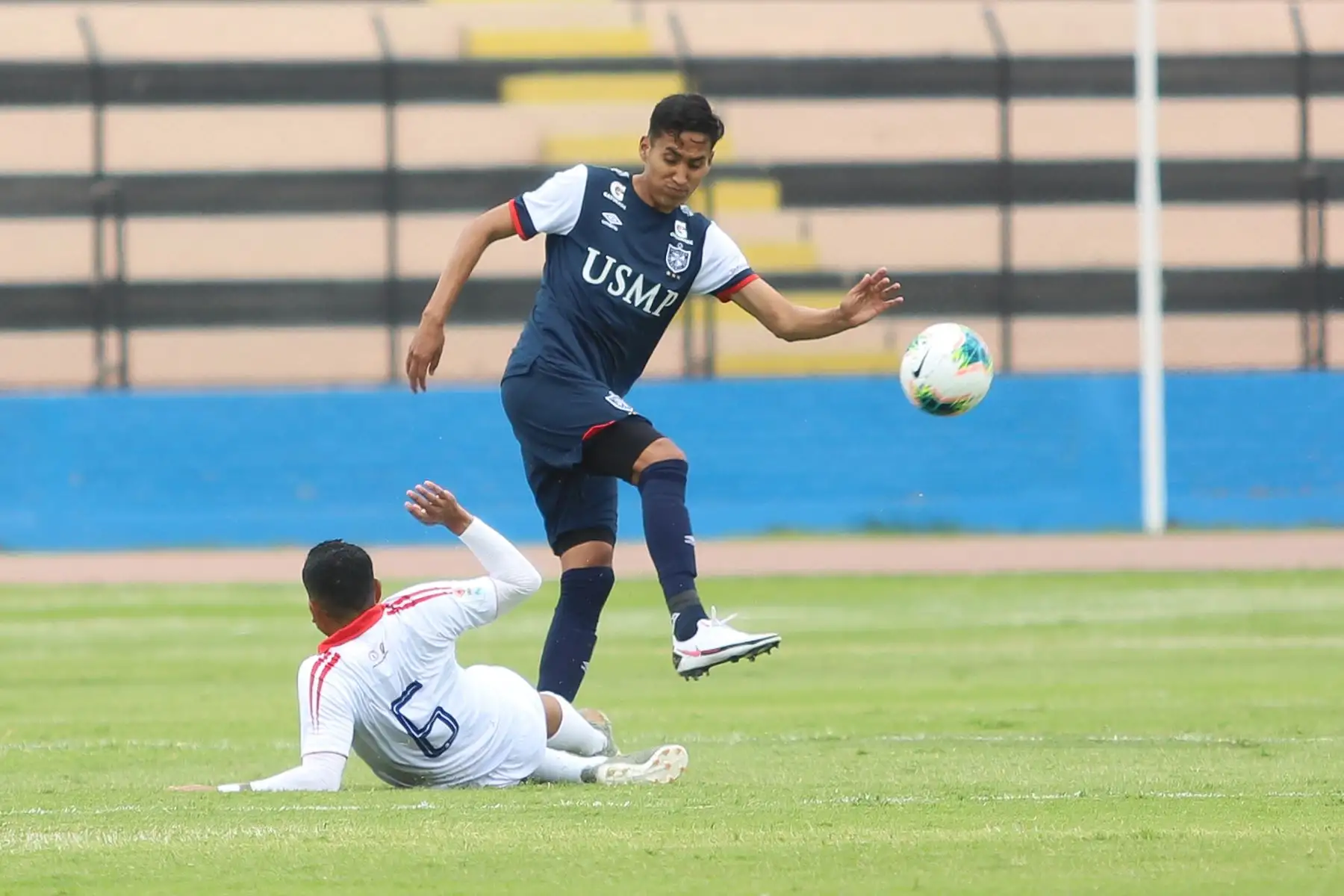 San Martín se enfrenta a Atlético Grau por la quinta jornada de la fase 2, en el estadio Miguel Grau del Callao. Foto: Liga 1