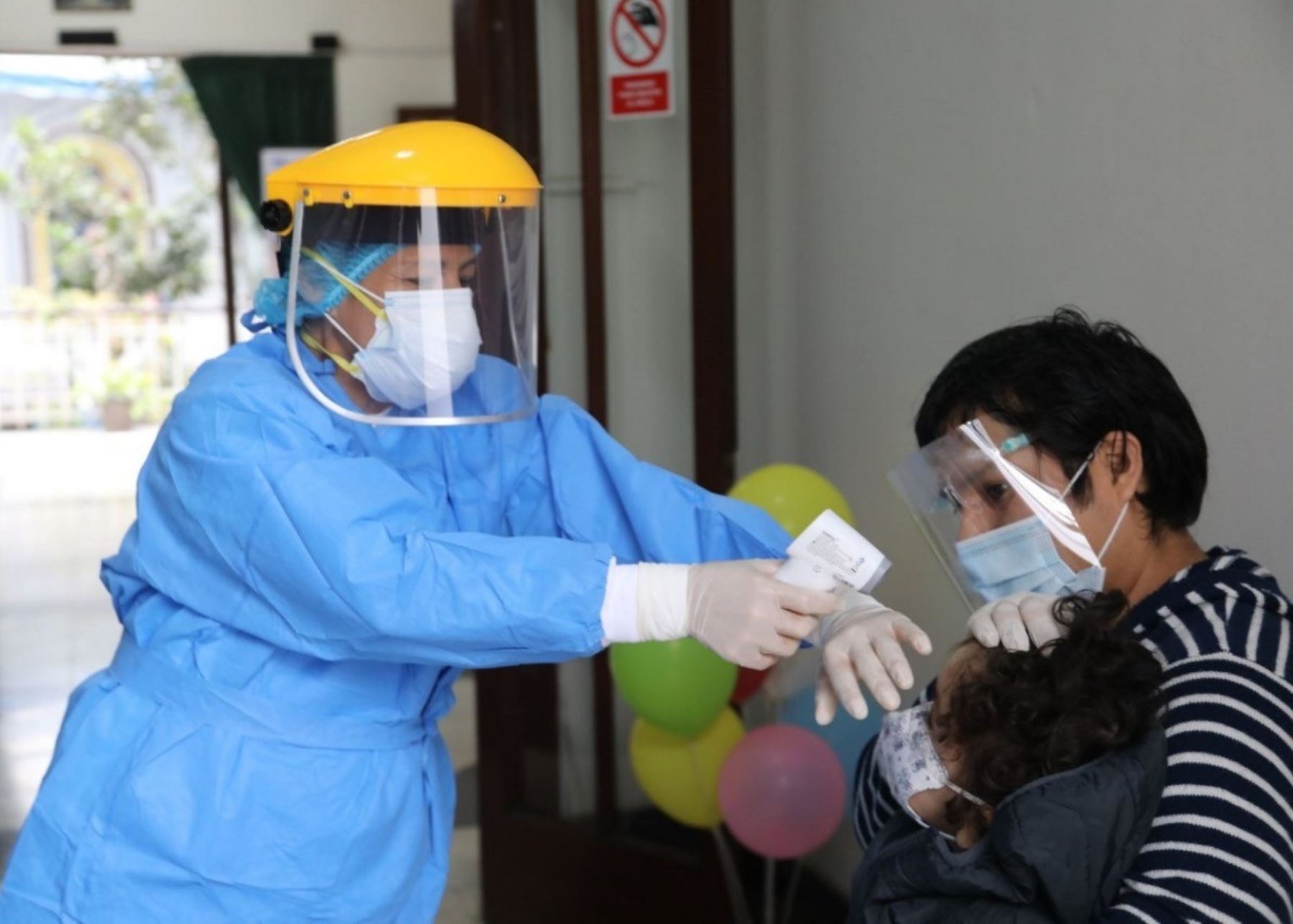 Las autoridades de salud de Puno prevén inmunizar a más de 17,000 niños contra la varicela para evitar un brote de la enfermedad. ANDINA/Difusión