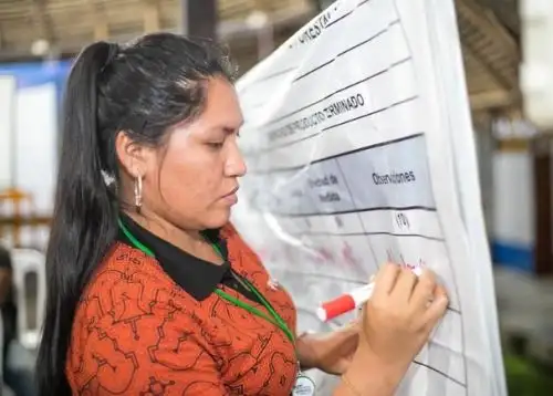 Serfor presenta estudio para poner en valor la participación de las mujeres en el sector forestal.