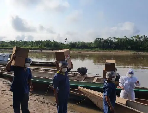 Qali Warma inicia entrega de 505 toneladas de alimentos a familias indígenas de Amazonas en situación de vulnerabilidad por el covid-19. ANDINA/Difusión