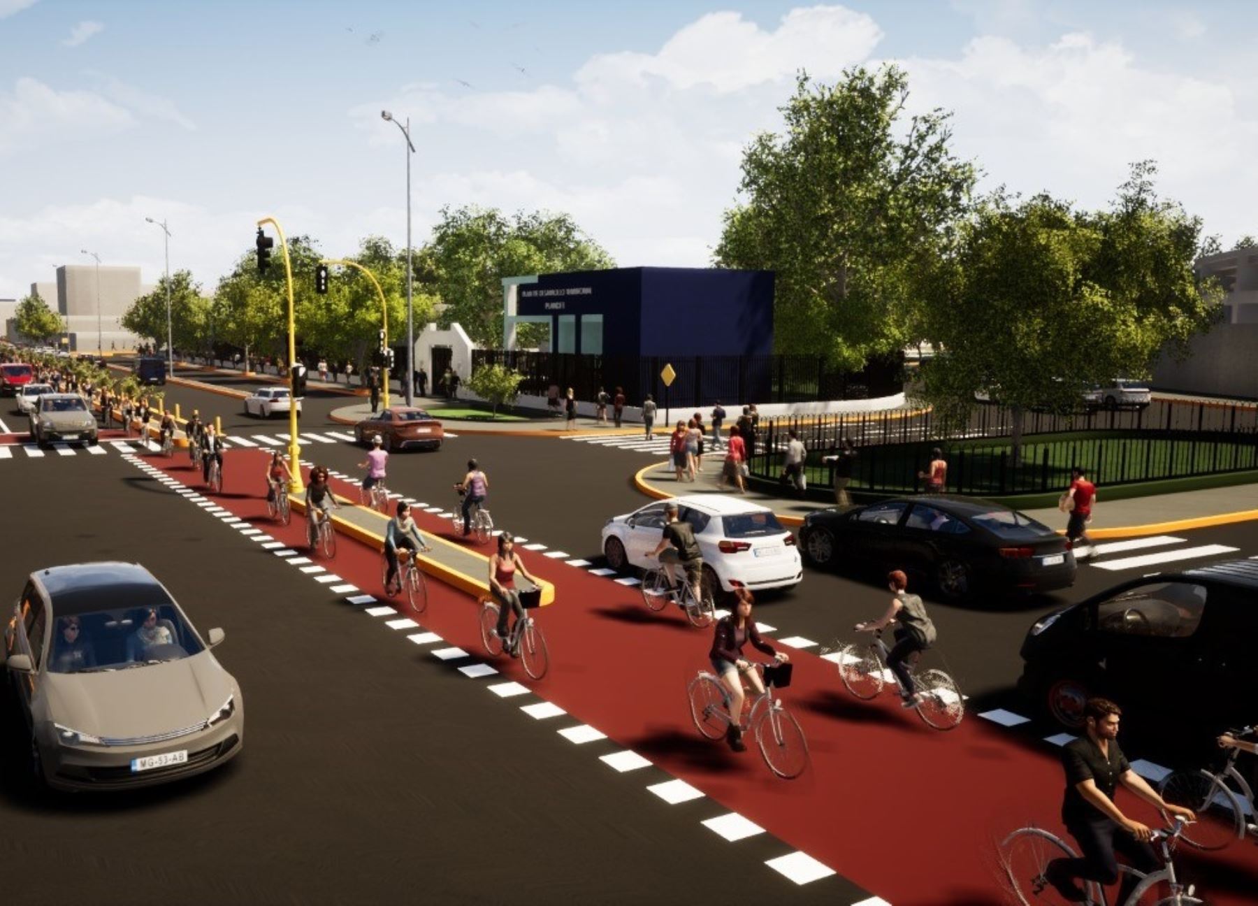 Municipalidad de Trujillo invertirá más de S/ 1.8 millones para construir una red de ciclovías. ANDINA/Difusión
