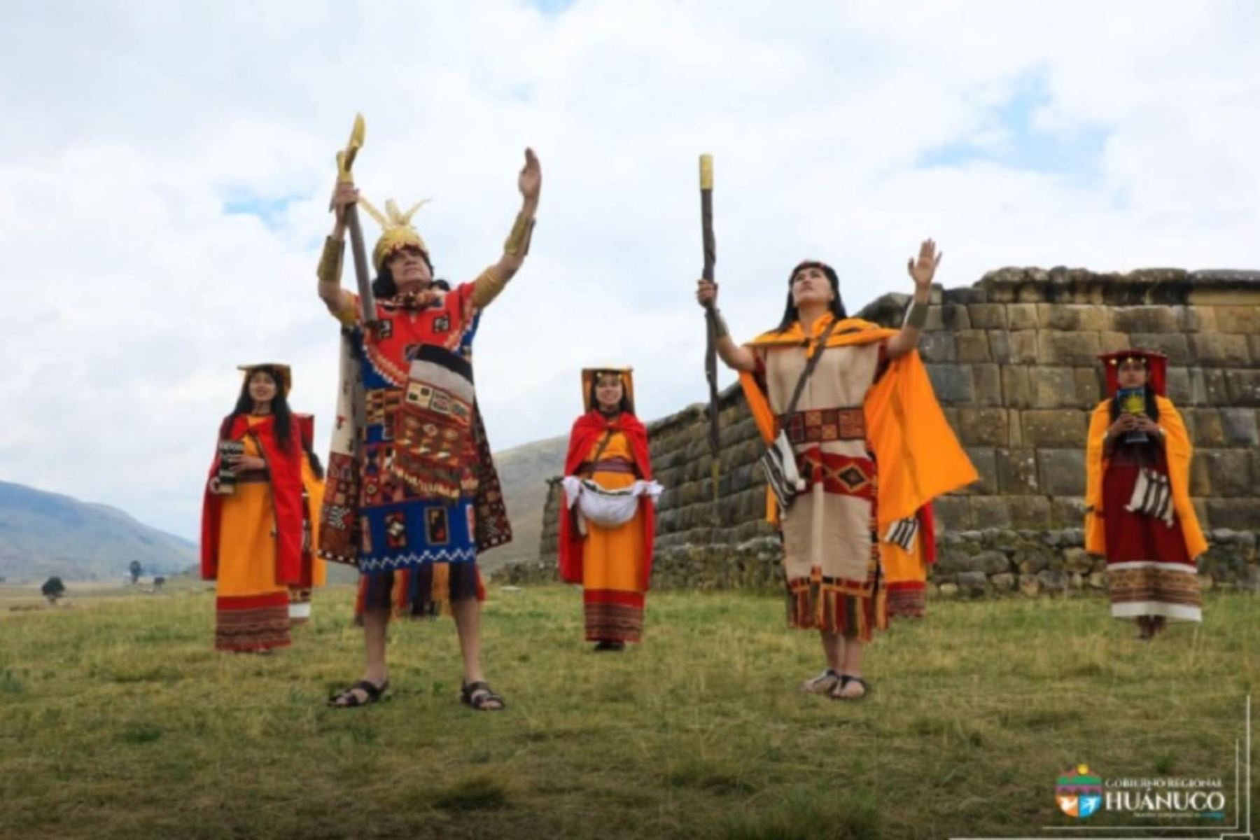 El sitio arqueológico Huánuco Pampa, emblemático escenario del Inti Raymi o Fiesta del Sol en la región Huánuco, reanudó hoy sus actividades turísticas como parte de la reactivación económica y tras implementar el protocolo sanitario para prevenir el contagio y la propagación del covid-19. Foto: Facebook/Gobierno Regional de Huánuco