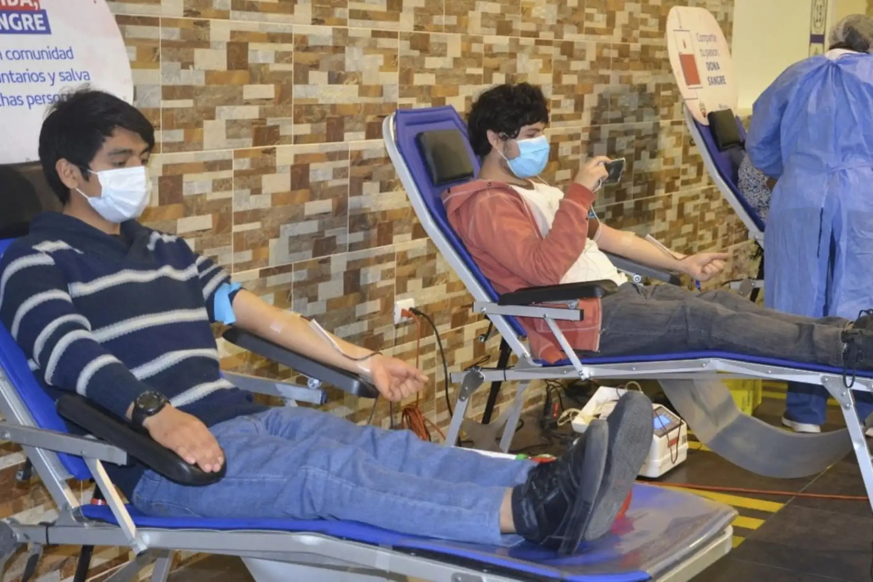 Según las cifras registradas en el 2019, solo el 1.27 % del total de la población peruana donó sangre: 412,920 unidades de sangre en todo el país. Foto: ANDINA/Minsa