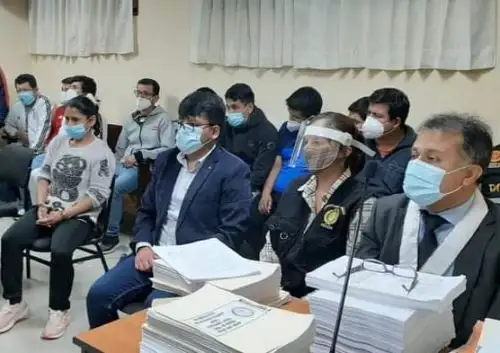 Juzgado de Lambayeque ordenó 36 meses de prisión preventiva para seis presuntos miembros de organización criminal "los Malditos de seco al paso", al que se  le atribuye de varios delitos.