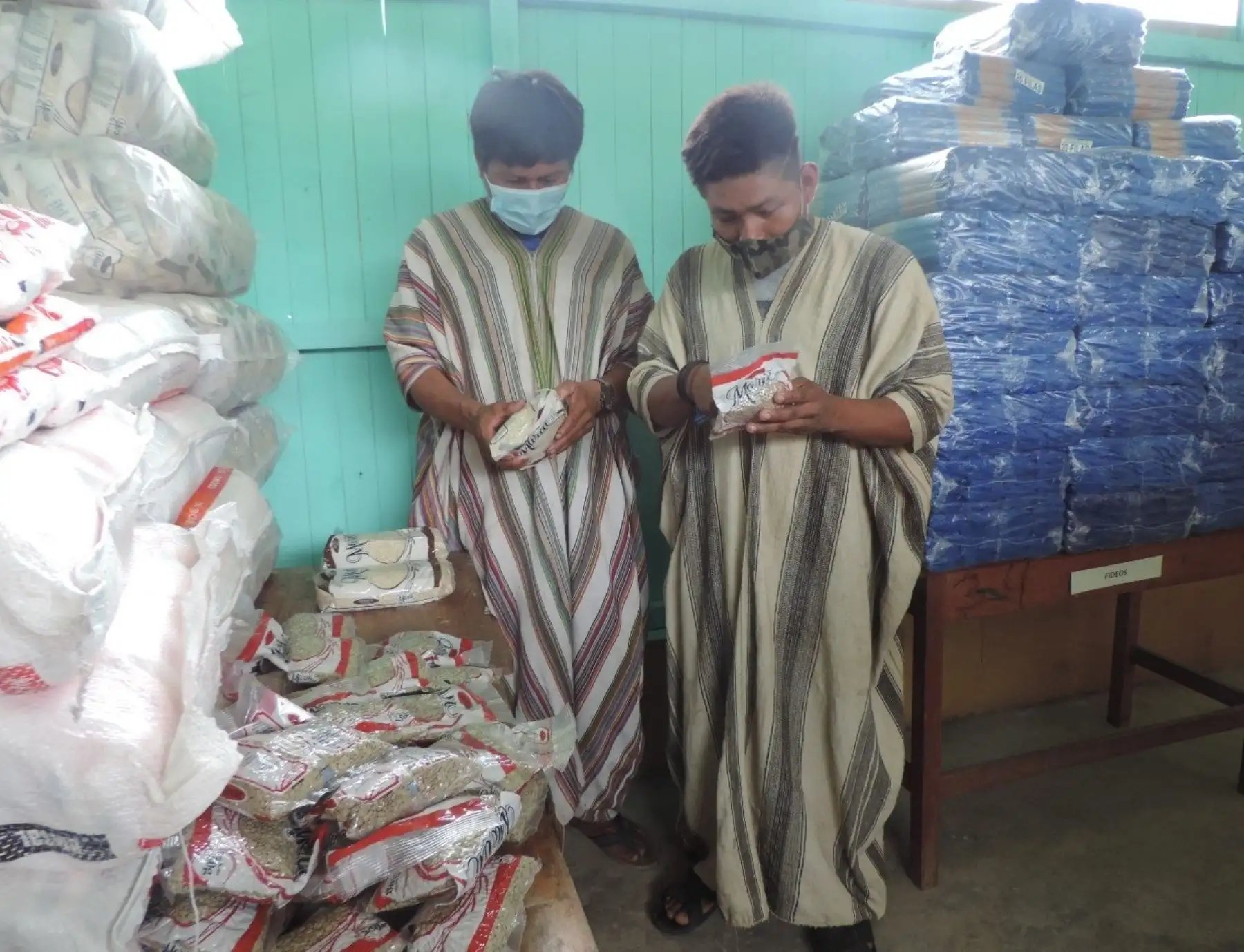 Qali Warma distribuye más de 900 toneladas de alimentos nutritivos en 68 comunidades indígenas del distrito de Río Tambo, en el ámbito del Vraem. ANDINA/Difusión