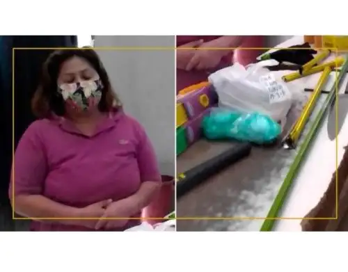 Inpe intervino a mujer que pretendía ingresar droga escondida dentro de palos de escoba a penal de Pucallpa.