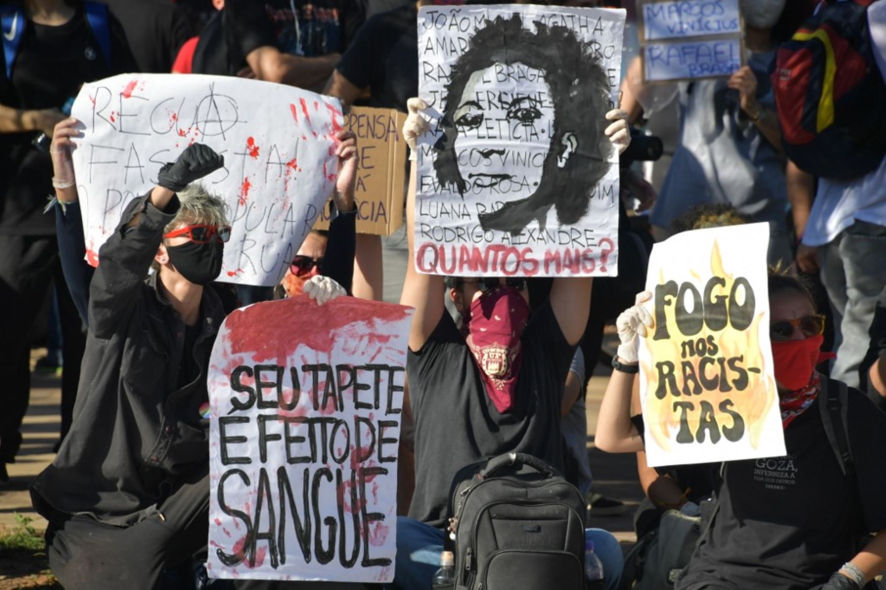 Protestas en Brasil por el asesinato de la activista Marielle Franco (imagen de archivo). Foto: AFP