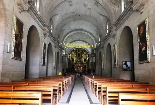 La catedral de Cajamarca tiene una capacidad de 350 personas, pero el aforo máximo será de 90 a 100 fieles por la pandemia del covid-19. Foto: ANDINA/Difusión