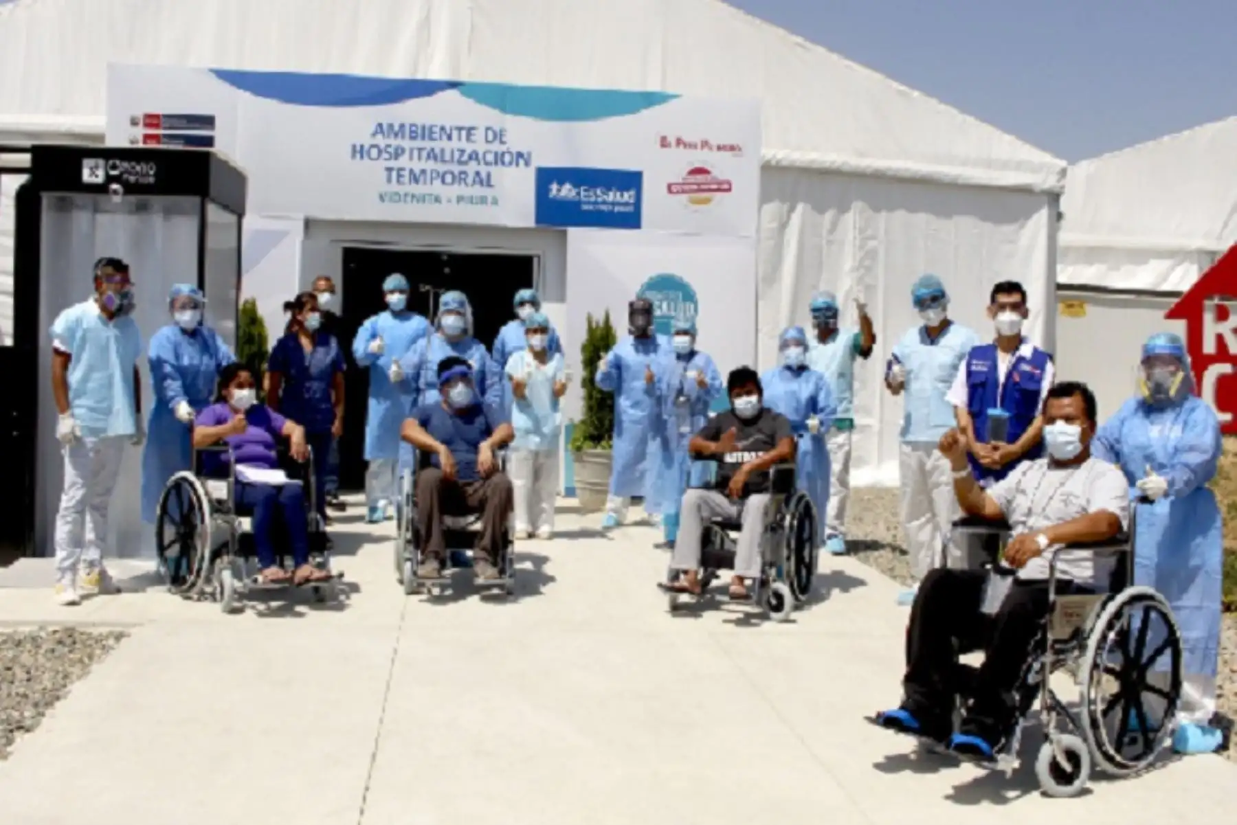 A la fecha, el área de hospitalización de villa La Videnita registra un total de 509 altas, desde el inicio de sus operaciones en julio pasado.