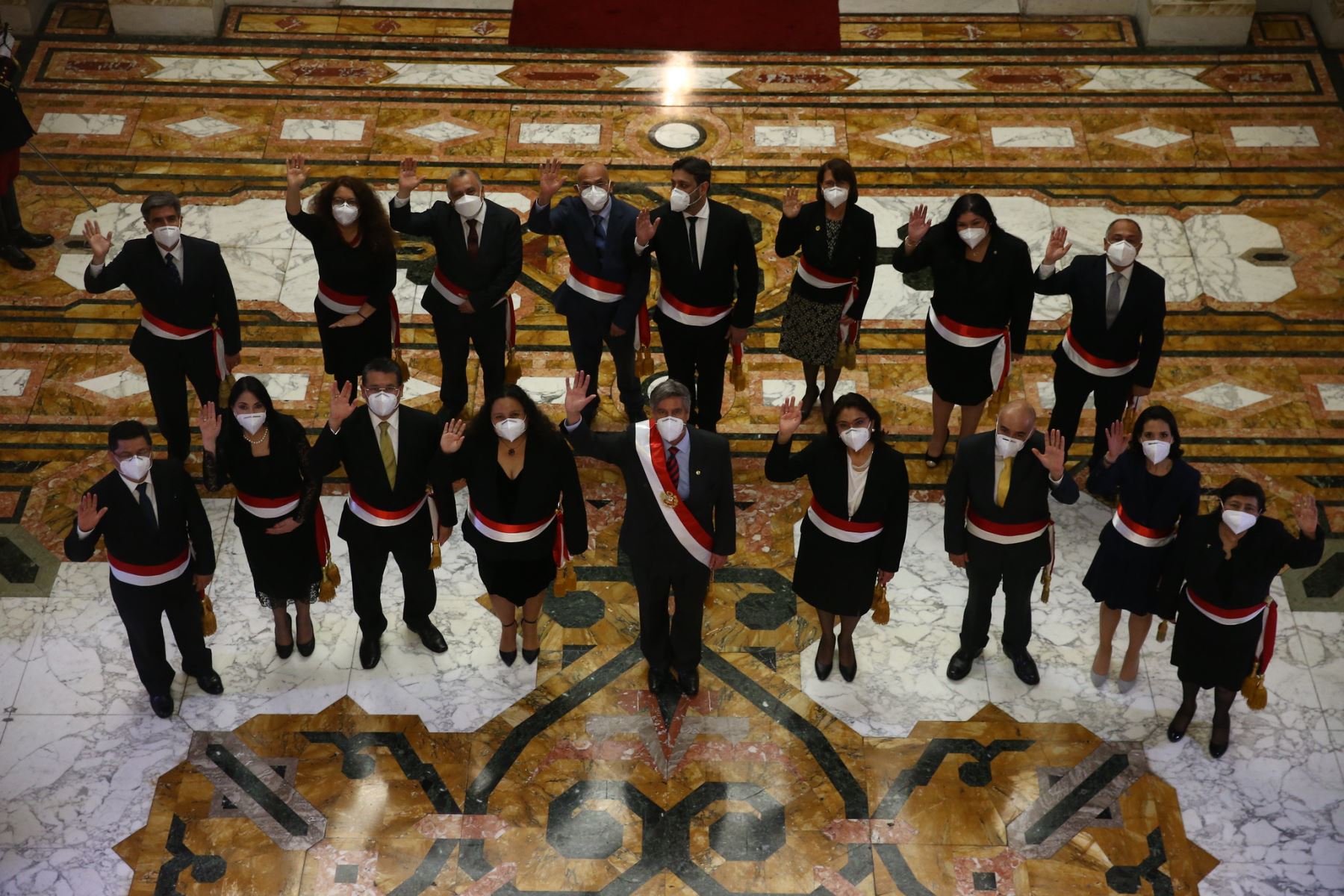 Juramentación de Gabinete Ministerial. Foto: ANDINA/Prensa Presidencia