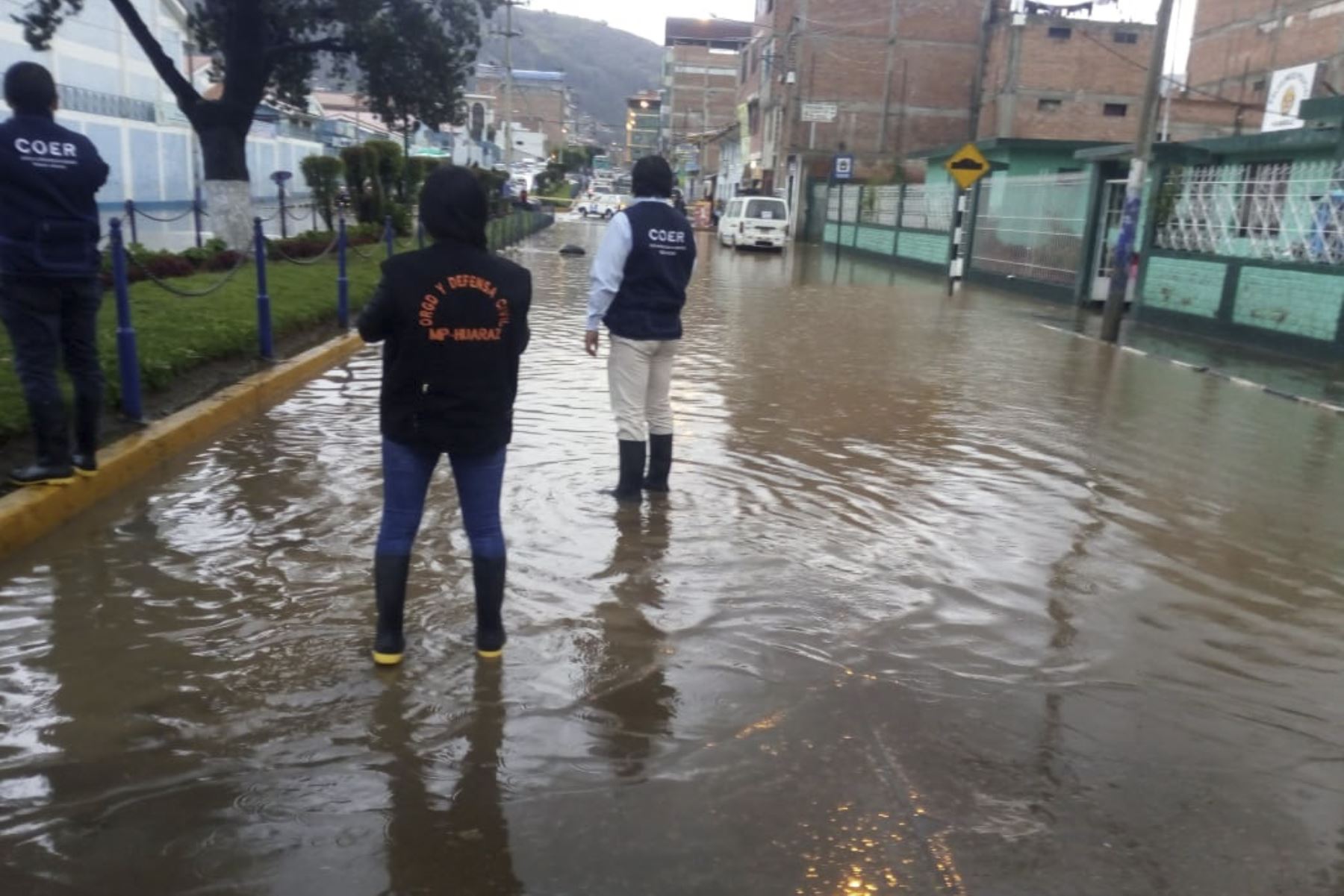 El COER Áncash recomendó a las autoridades estar atentas y reportar emergencias que generen las lluvias intensas. Foto: ANDINA/Difusión