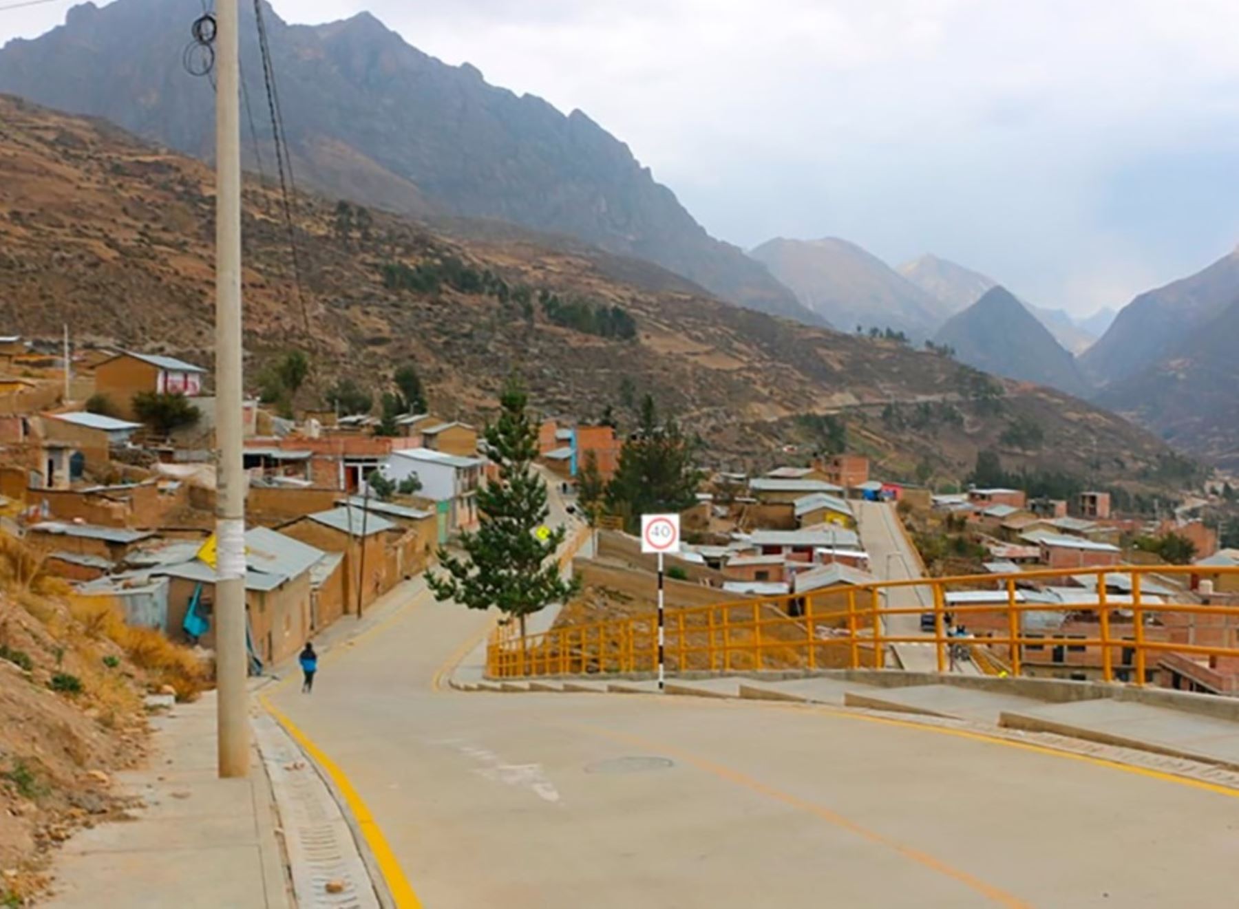 La provincia de Oyón, en la sierra de la región Lima, se beneficia con proyecto de mejoramiento urbano a través del mecanismo obras por impuestos.