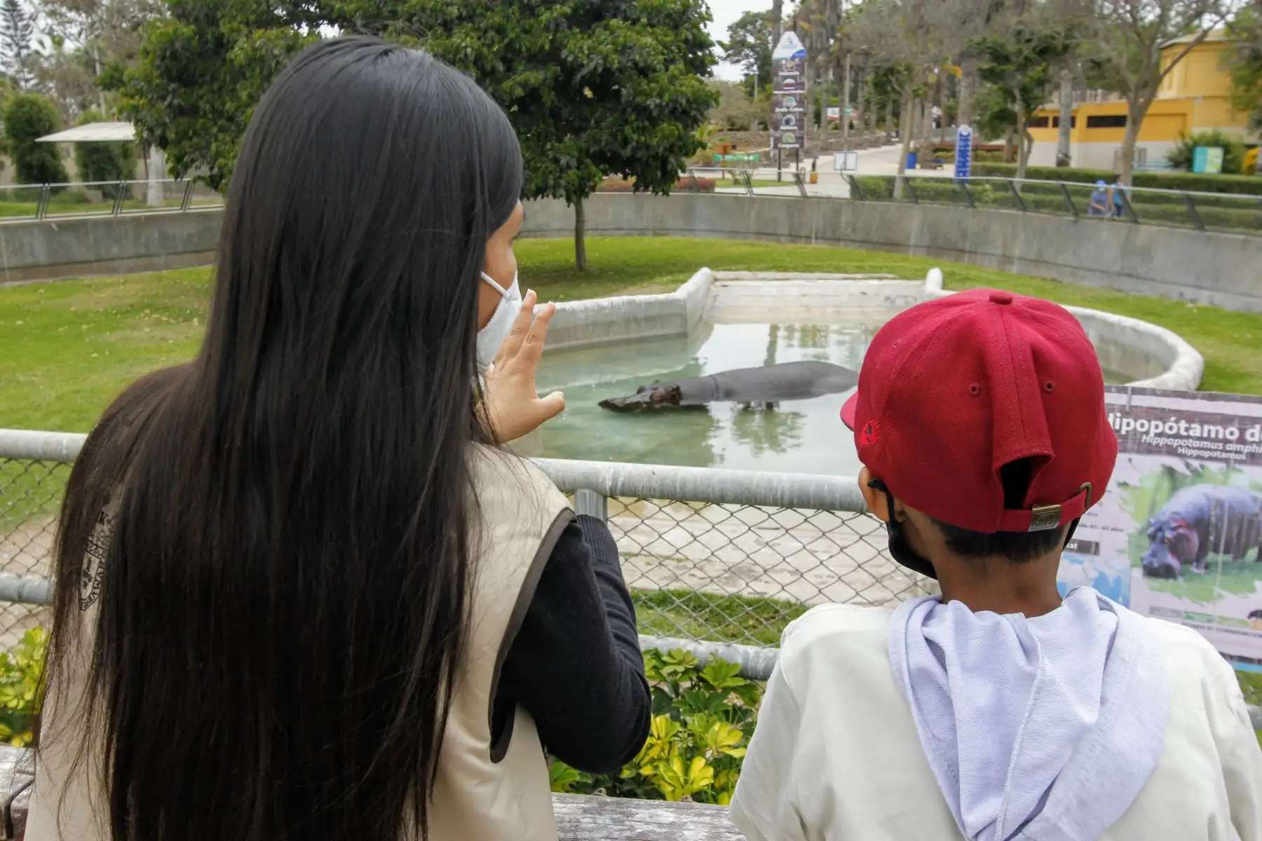 El menor de 15 años estuvo visiblemente emocionado y contento al finalizar su recorrido. Foto: Municipalidad de Lima