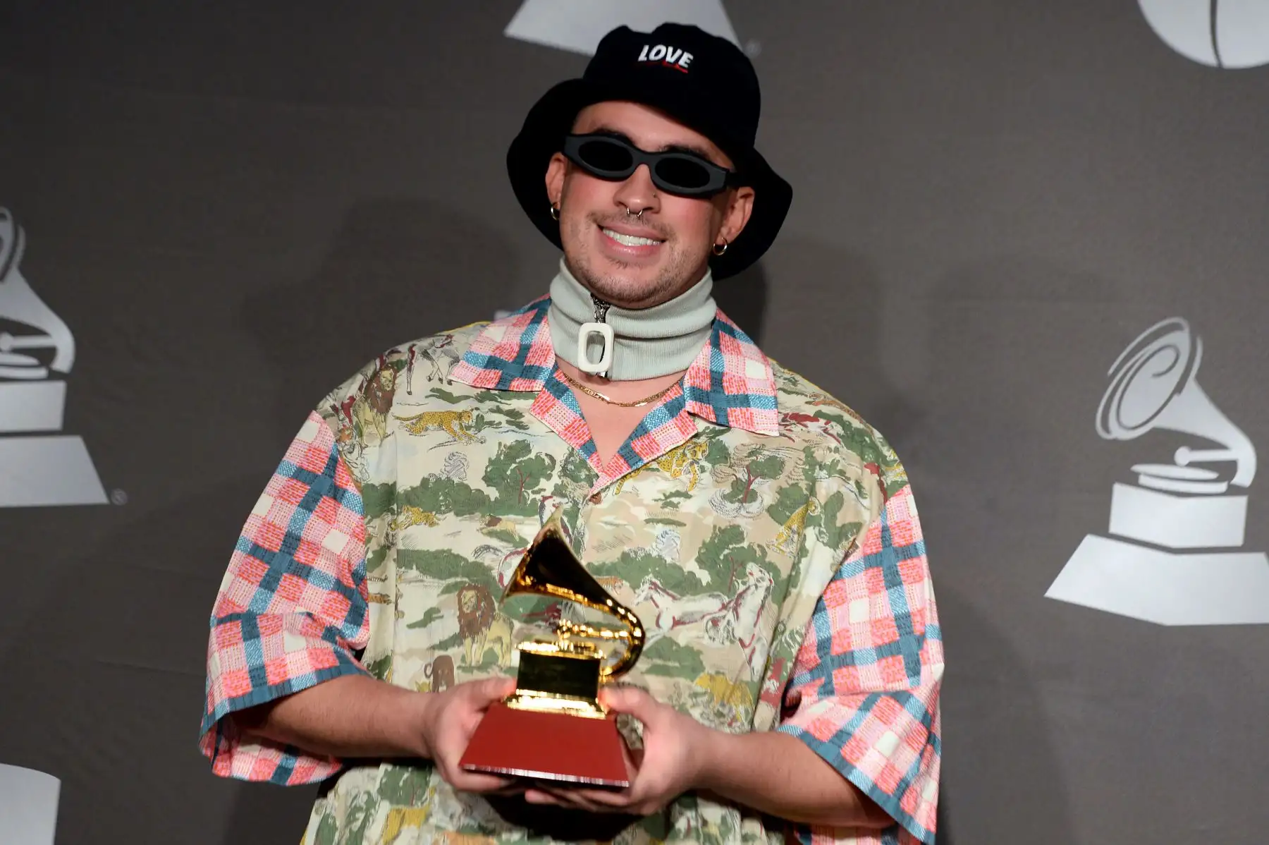 Músico puertorriqueño Bad Bunny en imagen de archivo (noviembre de 2020). Foto: AFP