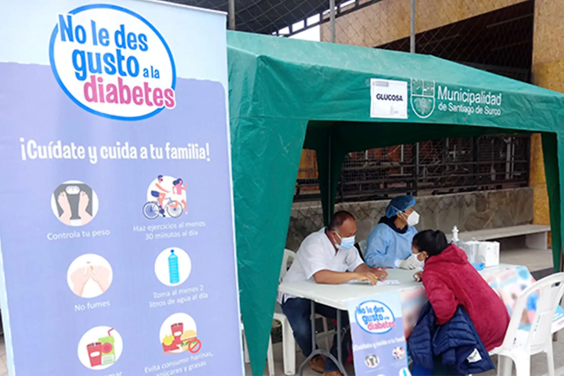 Las pruebas miden la glucemia capilar, es decir, la cantidad de azúcar en la sangre. Foto: ANDINA/Minsa