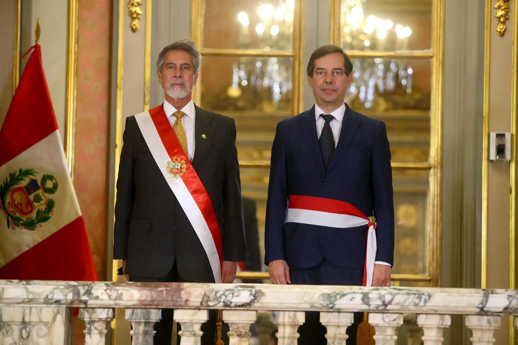 Jaime Gálvez Delgado jura como ministro de Energía y Minas. Foto: ANDINA/Prensa Presidencia