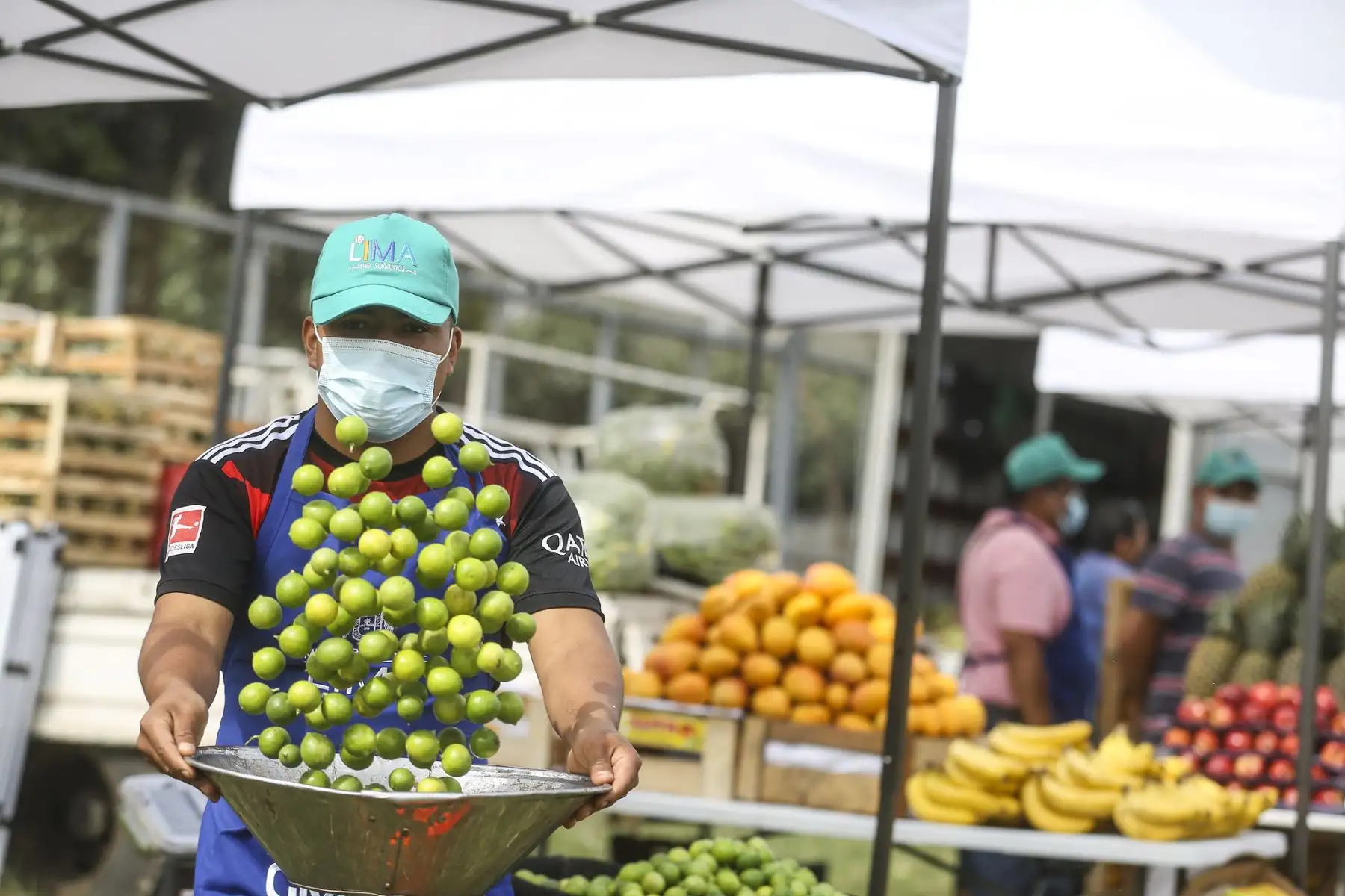 Municipalidad Metropolitana de Lima presenta mercado mayorista móvil en Los Olivos. Foto: MML