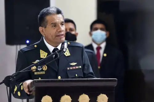 Comandante general de la PNP, Orlando Velasco Mujica, ANDINA/Difusión