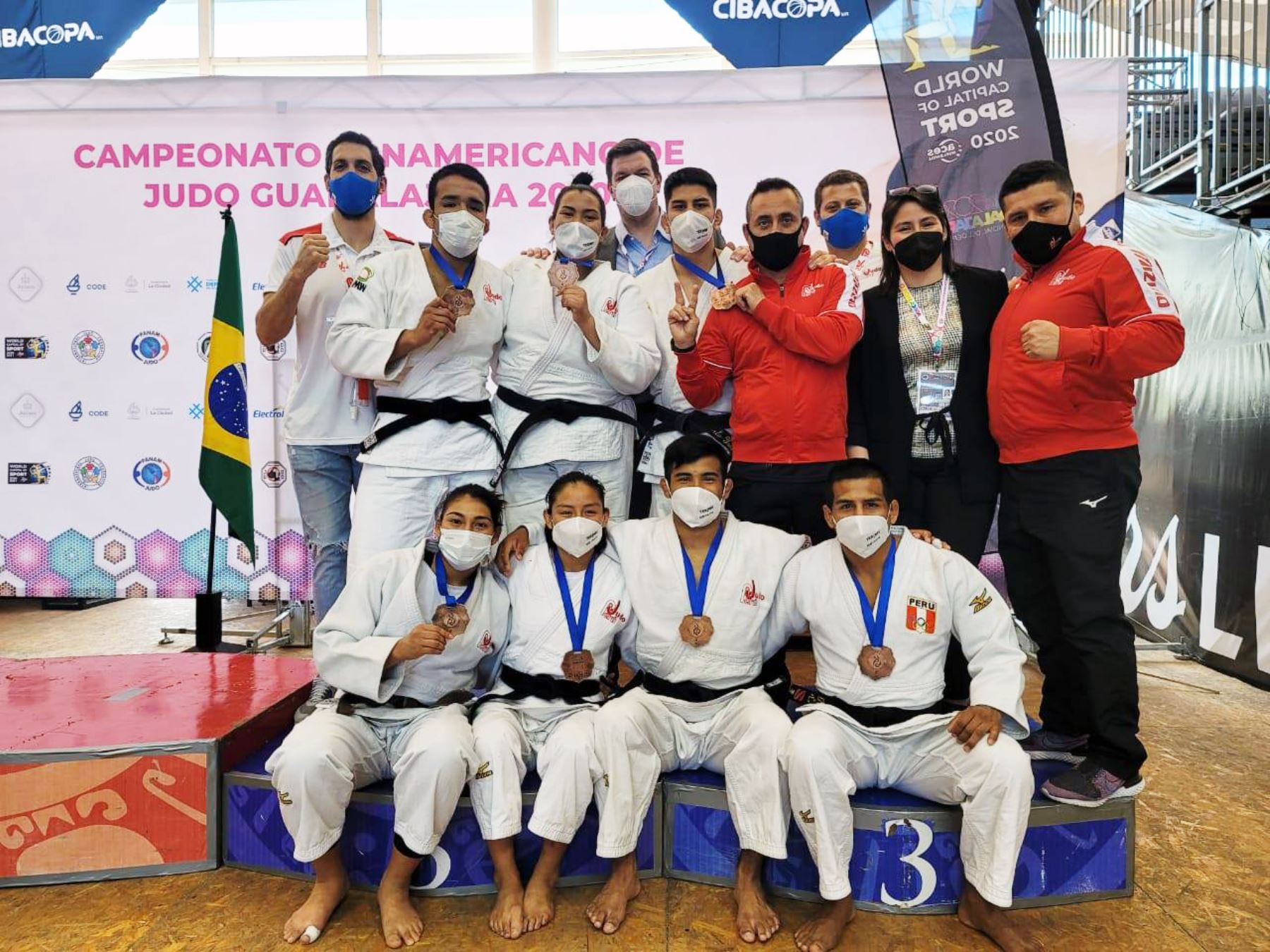 El judo peruano hace historia en el Panamericano de Guadalajara 2020