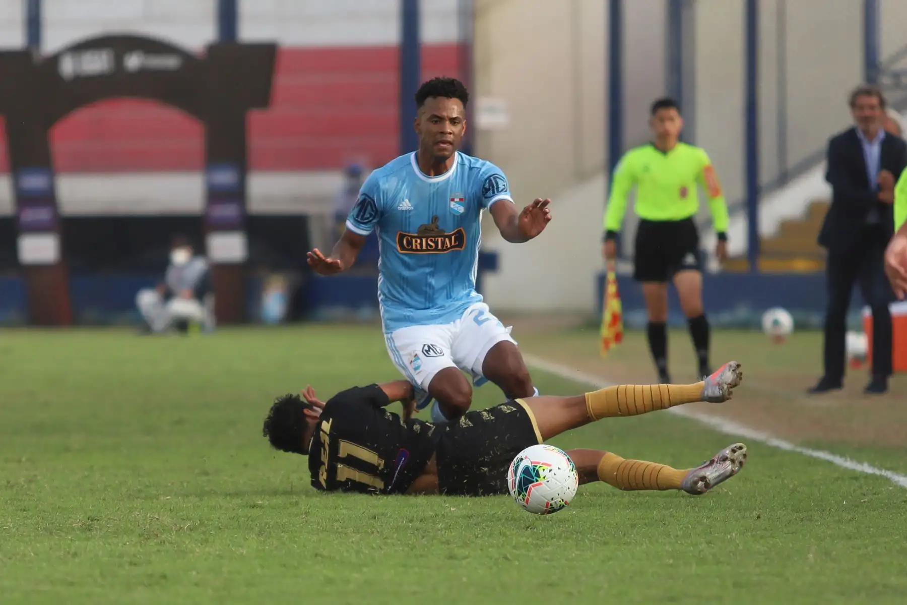 Sporting Cristal se enfrenta a UTC por la octava fecha de la fase 2 de la Liga 1, en el estadio Iván Elías Moreno. Foto: Liga 1