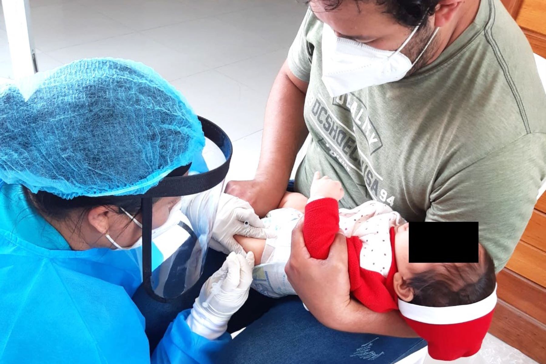 Lambayeque busca cerrar la brecha de niños que dejaron de vacunarse debido a la pandemia del covid-19.