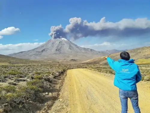 El Instituto Geofísico del Perú recomienda elevar el nivel de alerta de amarillo a naranja. ANDINA/Difusión