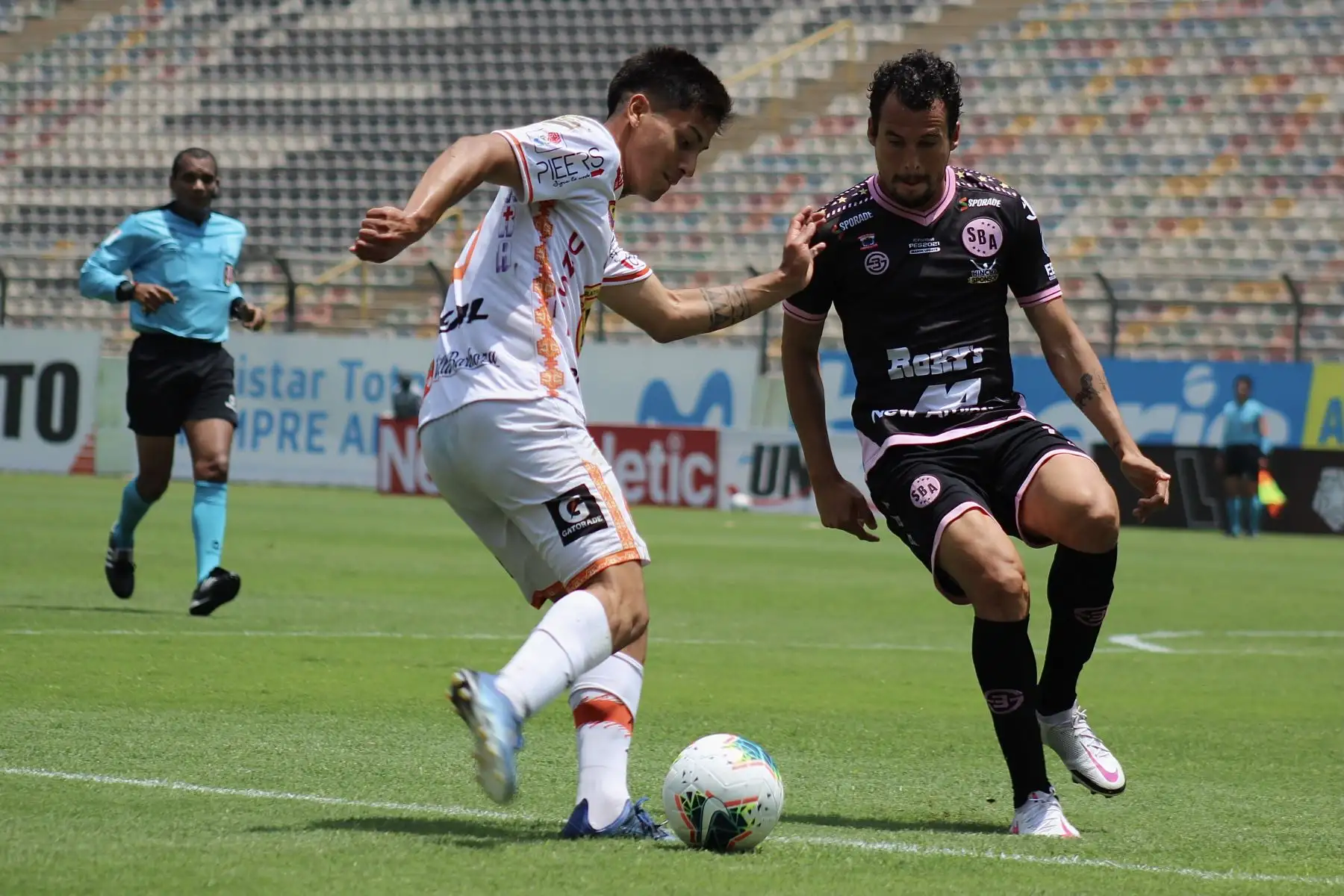 Sport Boys se enfrenta ante Ayacucho FC por la octava jornada de la fase 2, en el Estadio Monumental. Foto: Liga 1