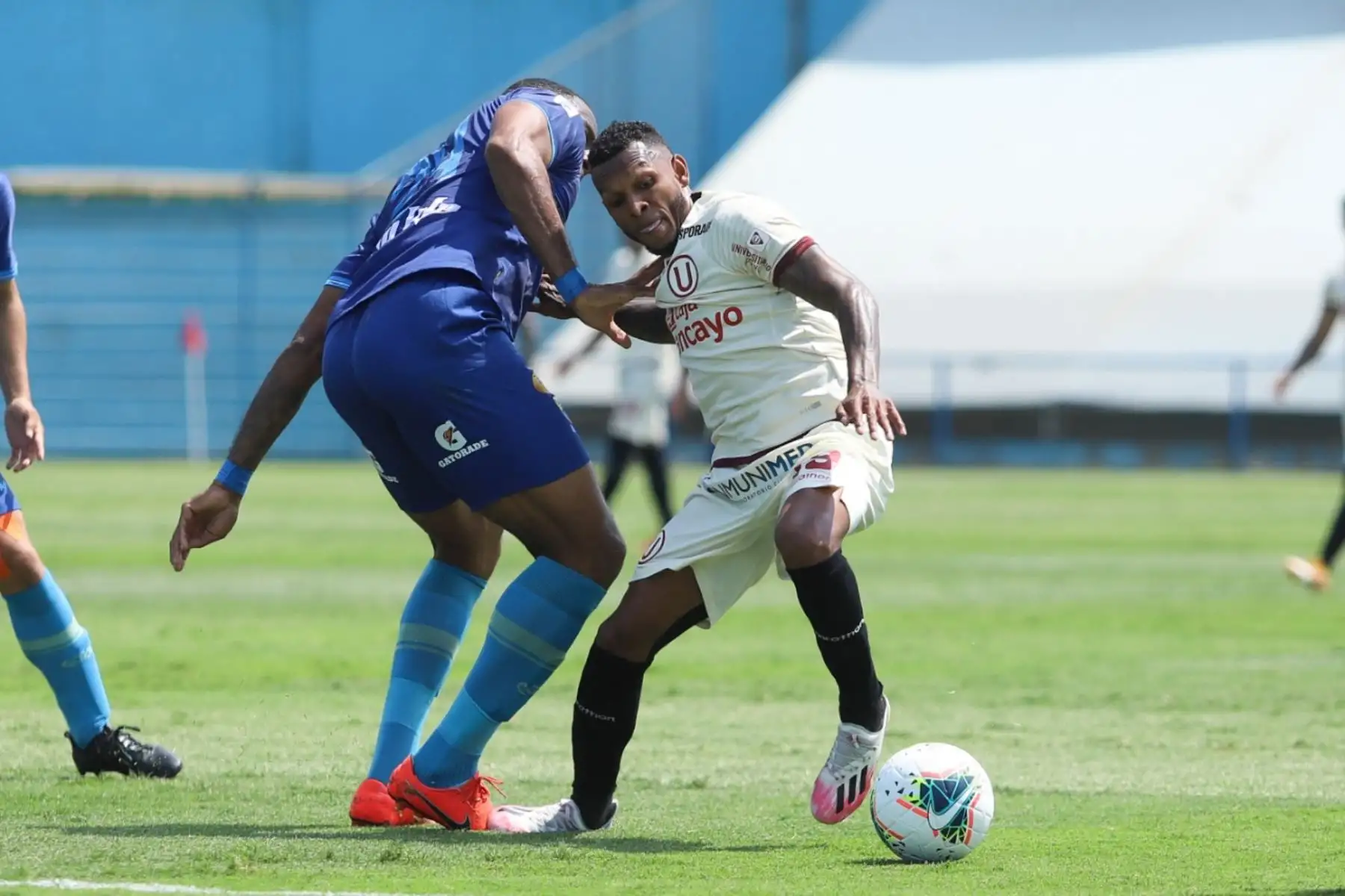 Universitario se enfrenta a Carlos Stein por la octava fecha de la fase 2, en el estadio Alberto Gallardo. Foto: Liga 1
