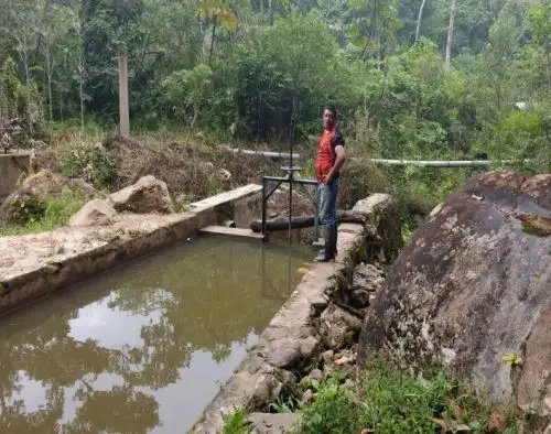 Dentro de un mes culminarán las obras de captación de agua en Ramiyacu que permitirá abastecer de agua potable a la ciudad de Moyobamba, en San Martín.