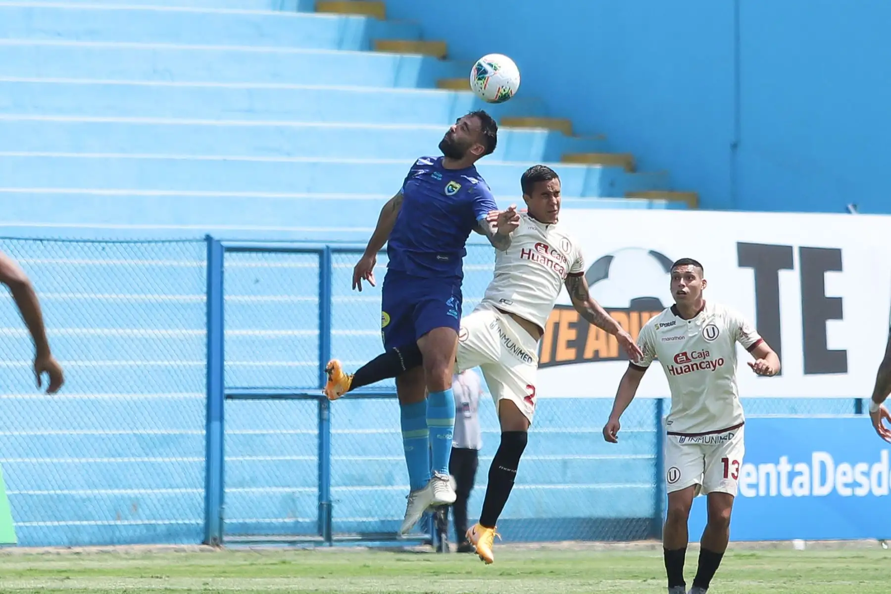 Universitario se enfrenta a Carlos Stein por la octava fecha de la fase 2, en el estadio Alberto Gallardo. Foto: Liga 1