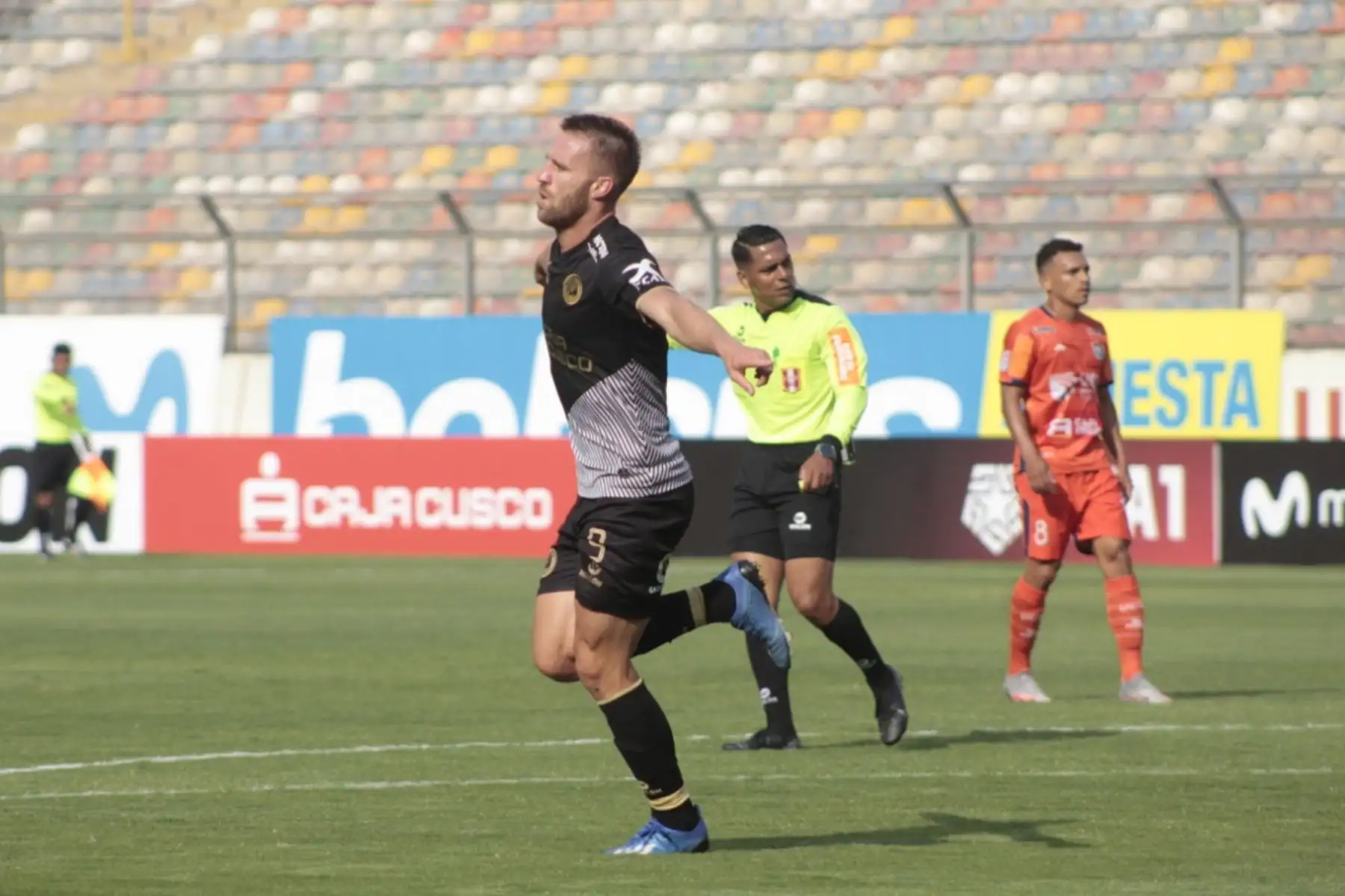 Cesar Vallejo de Trujillo enfrenta a Cusco F.C. por el grupo B de la Fase 2. Foto: Liga 1