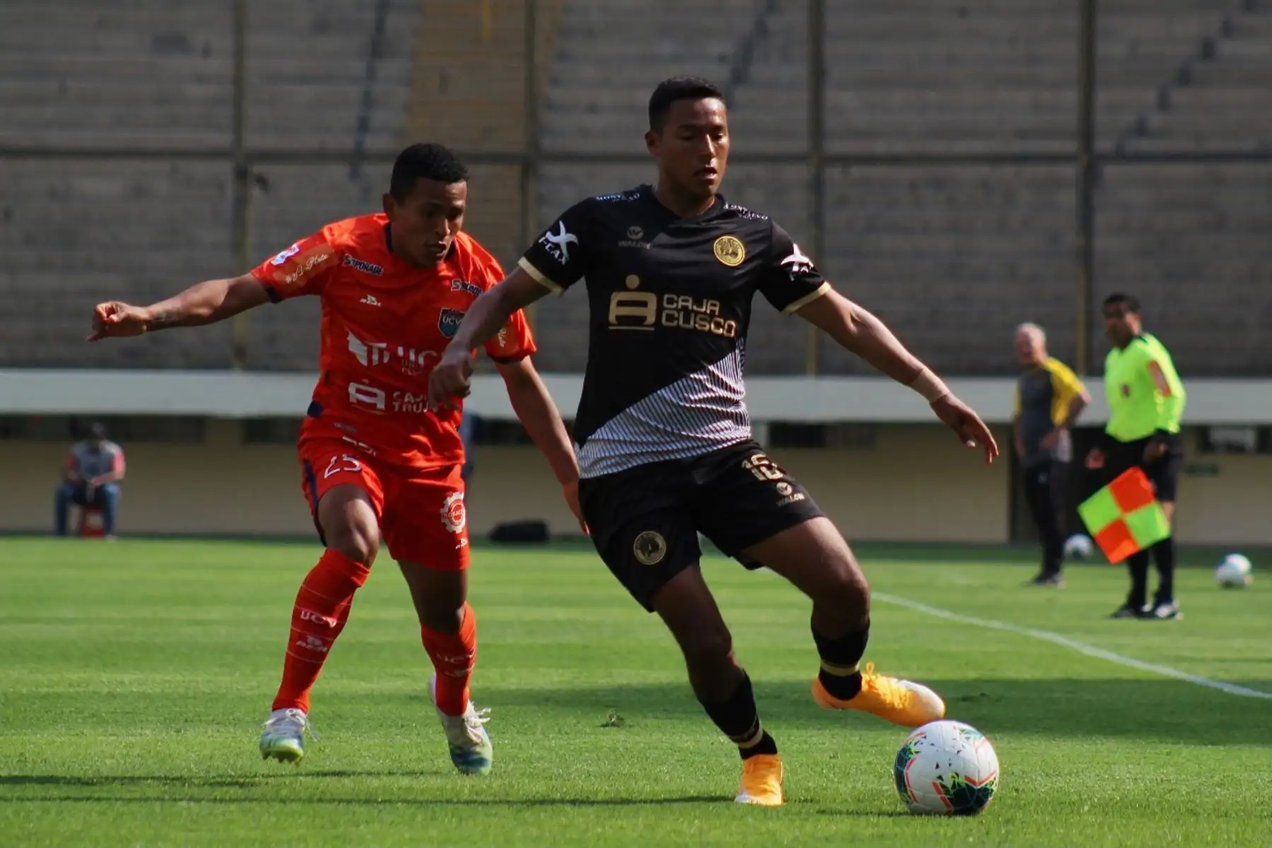 Cesar Vallejo de Trujillo enfrenta a Cusco F.C. por el grupo B de la Fase 2. Foto: Liga 1