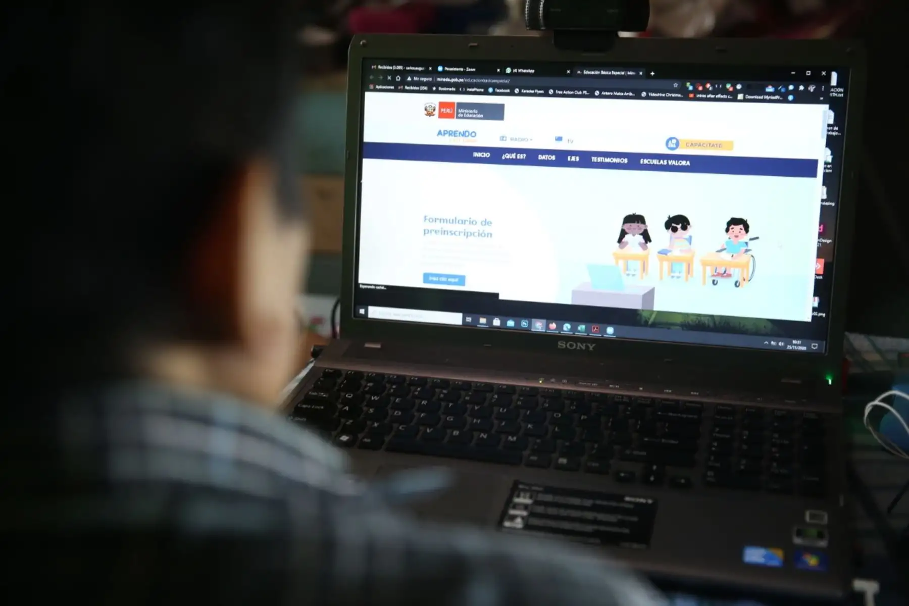 La información recabada permitirá plantear estrategias para la asignación de vacantes en el año escolar 2021. Foto: Difusión