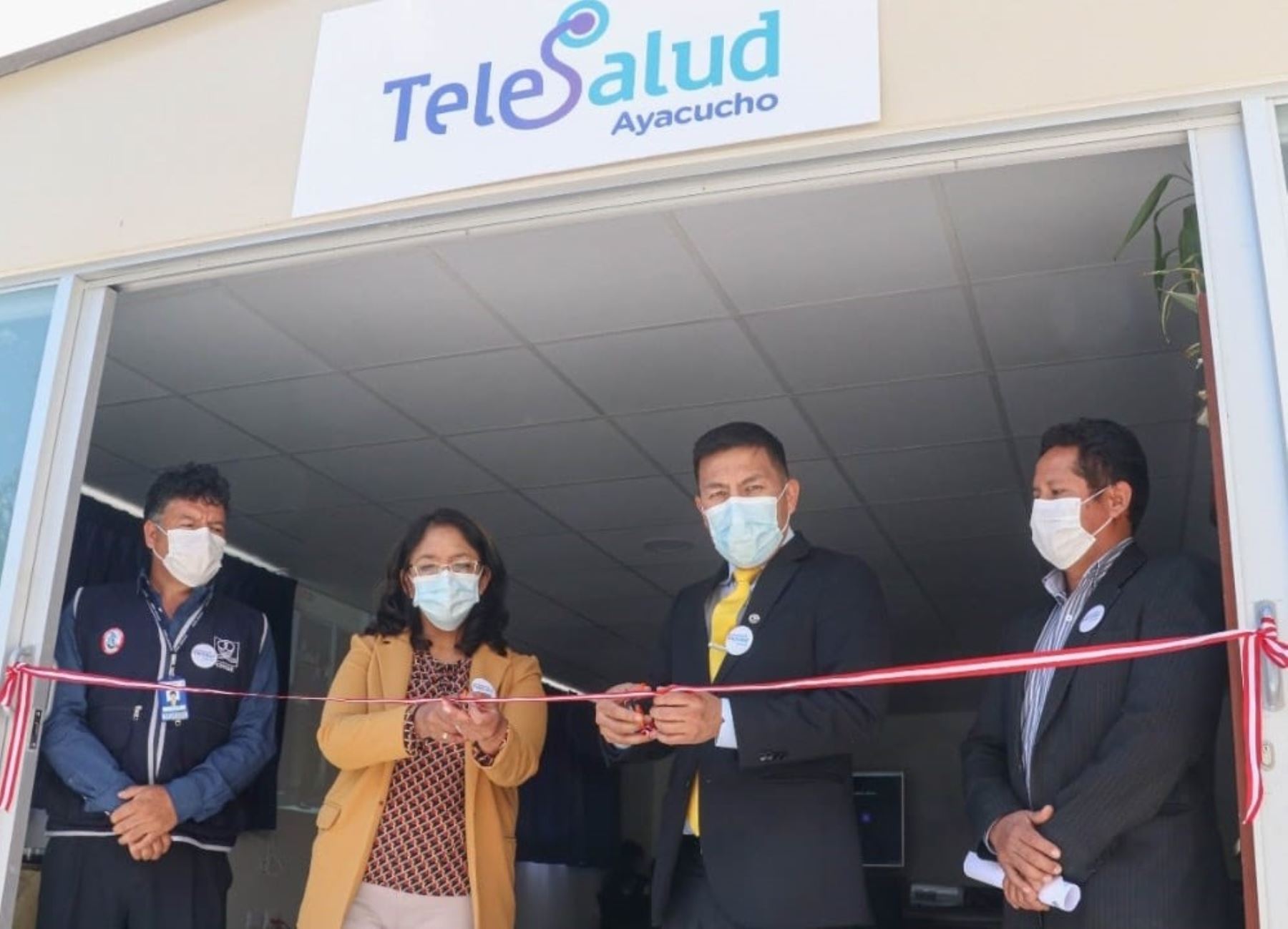 La Diresa Ayacucho inaugura unidad de telesalud para brindar una mejor atención médica a la población local. ANDINA/Difusión